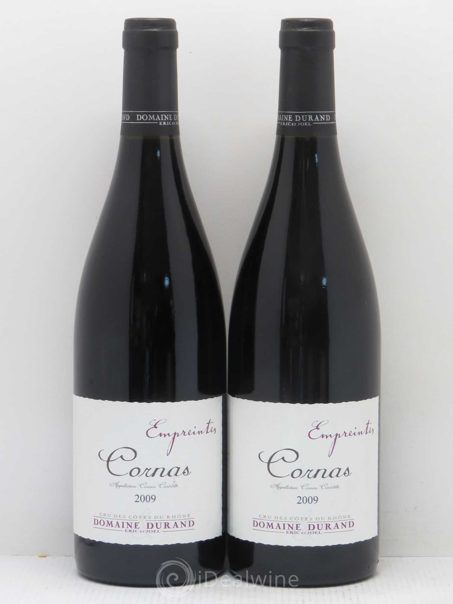 Cornas Empreintes Domaine Eric et Joel Durand 2009 - Lot de 2 bouteilles - 0