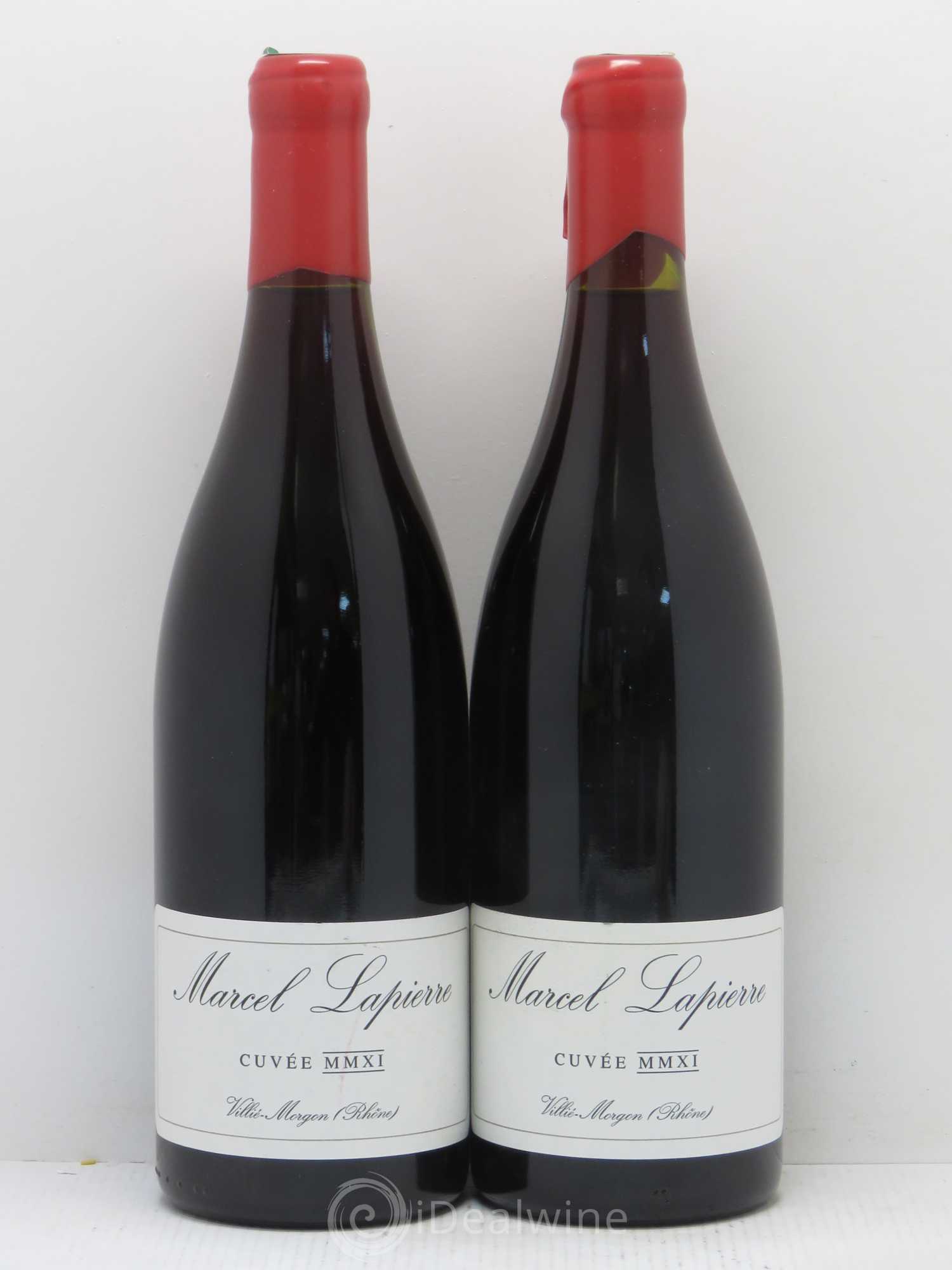 Morgon Marcel Lapierre (Domaine) cuvée MMXI 2011 - Lot de 2 bouteilles - 0