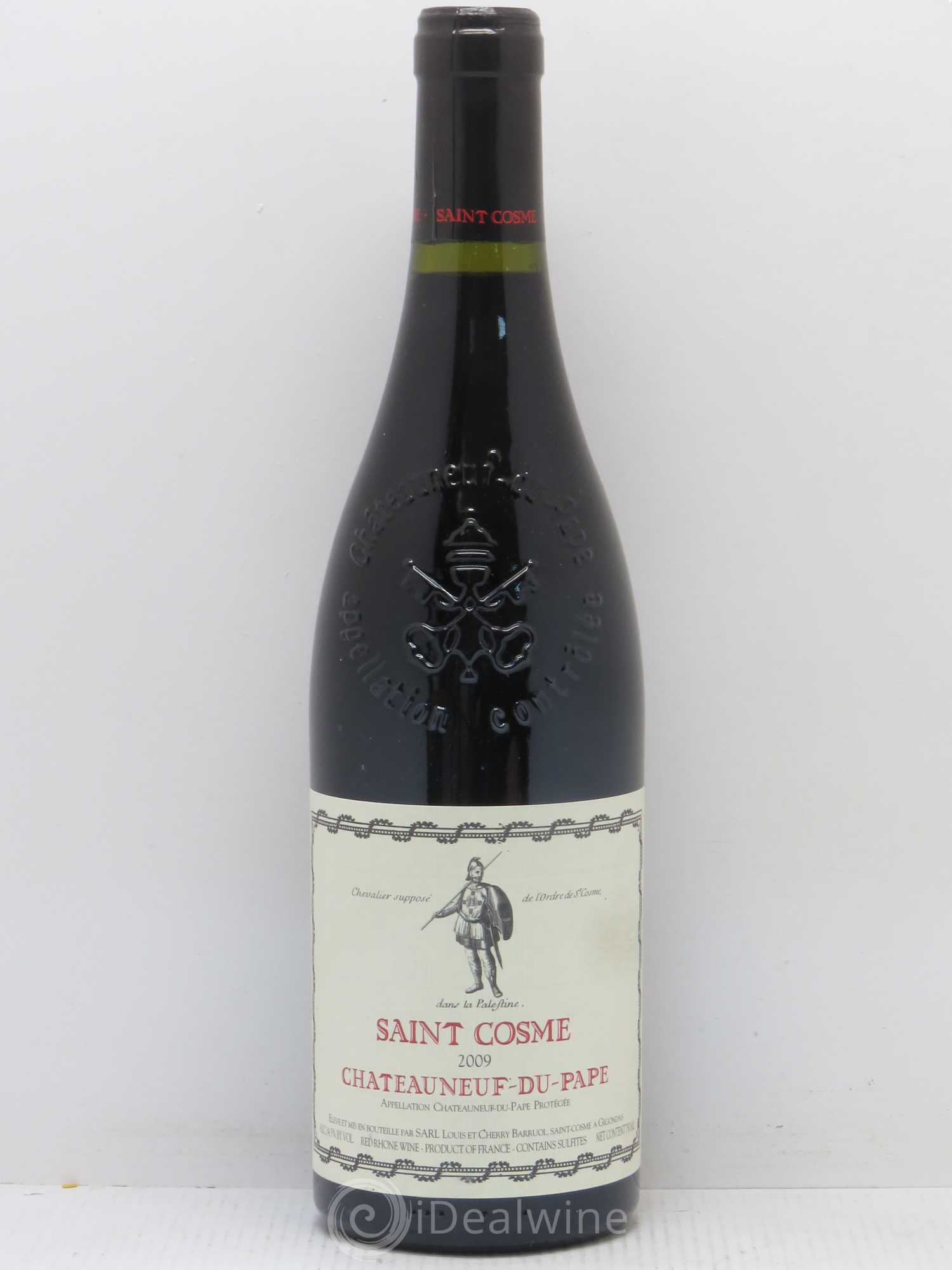 Châteauneuf-du-Pape Domaine Saint Cosme 2009 - Posten von 1 Flasche - 0