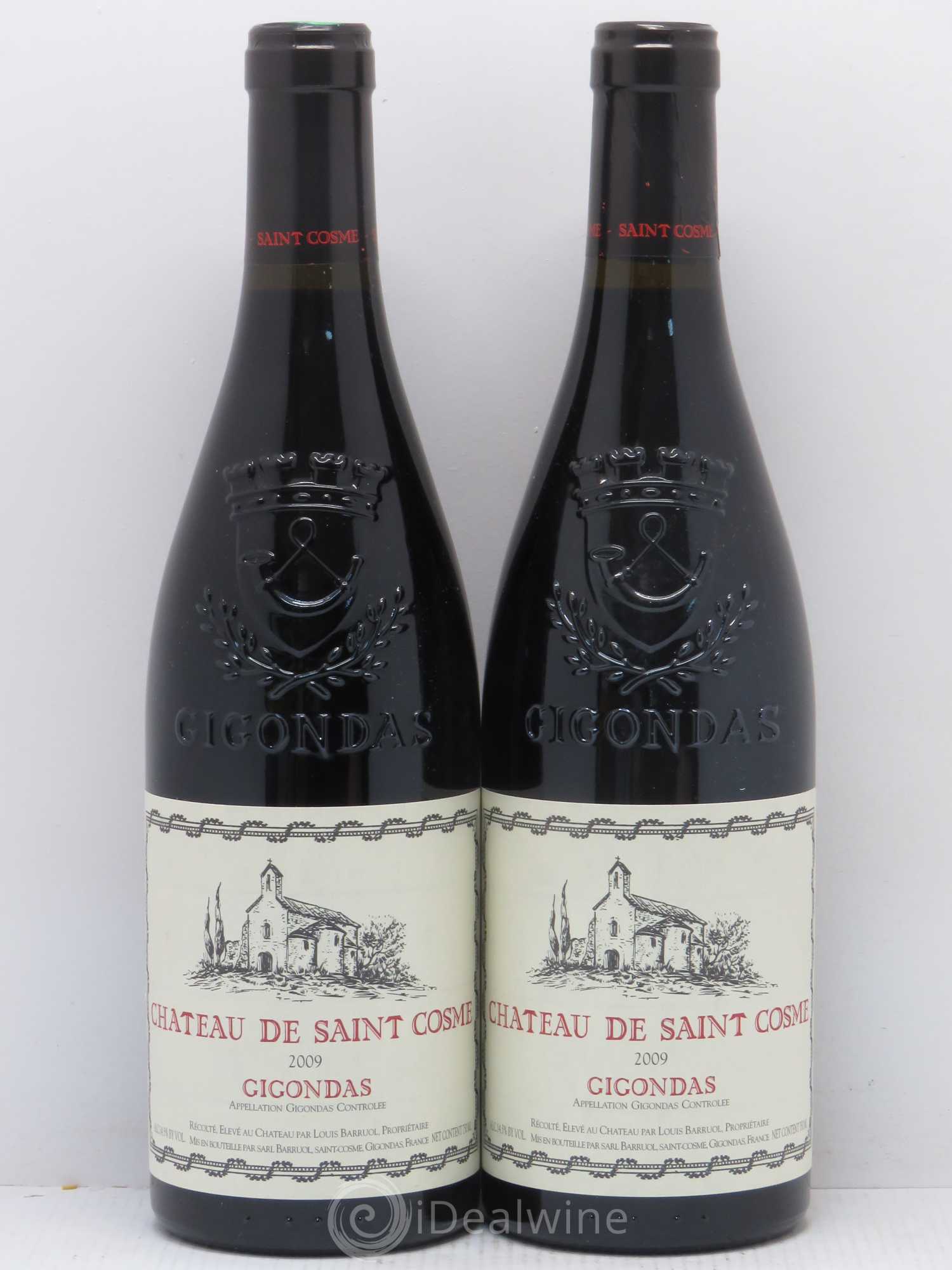 Gigondas Domaine Saint Cosme 2009 - Posten von 2 Flaschen - 0