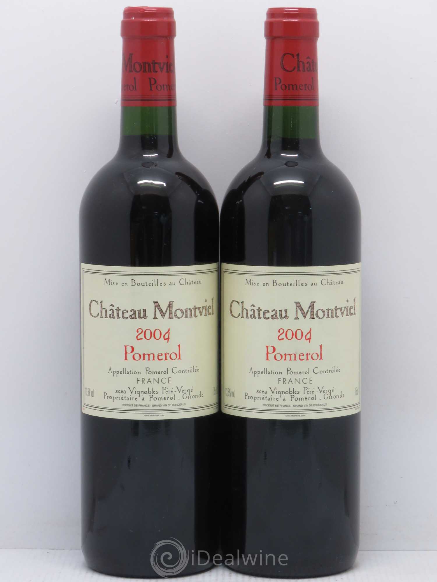 Château Montviel 2004 - Lot de 2 bouteilles - 0
