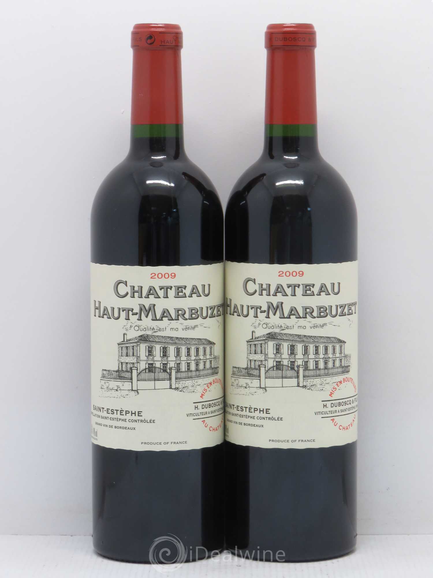 Château Haut Marbuzet 2009 - Lot de 5 bouteilles - 2