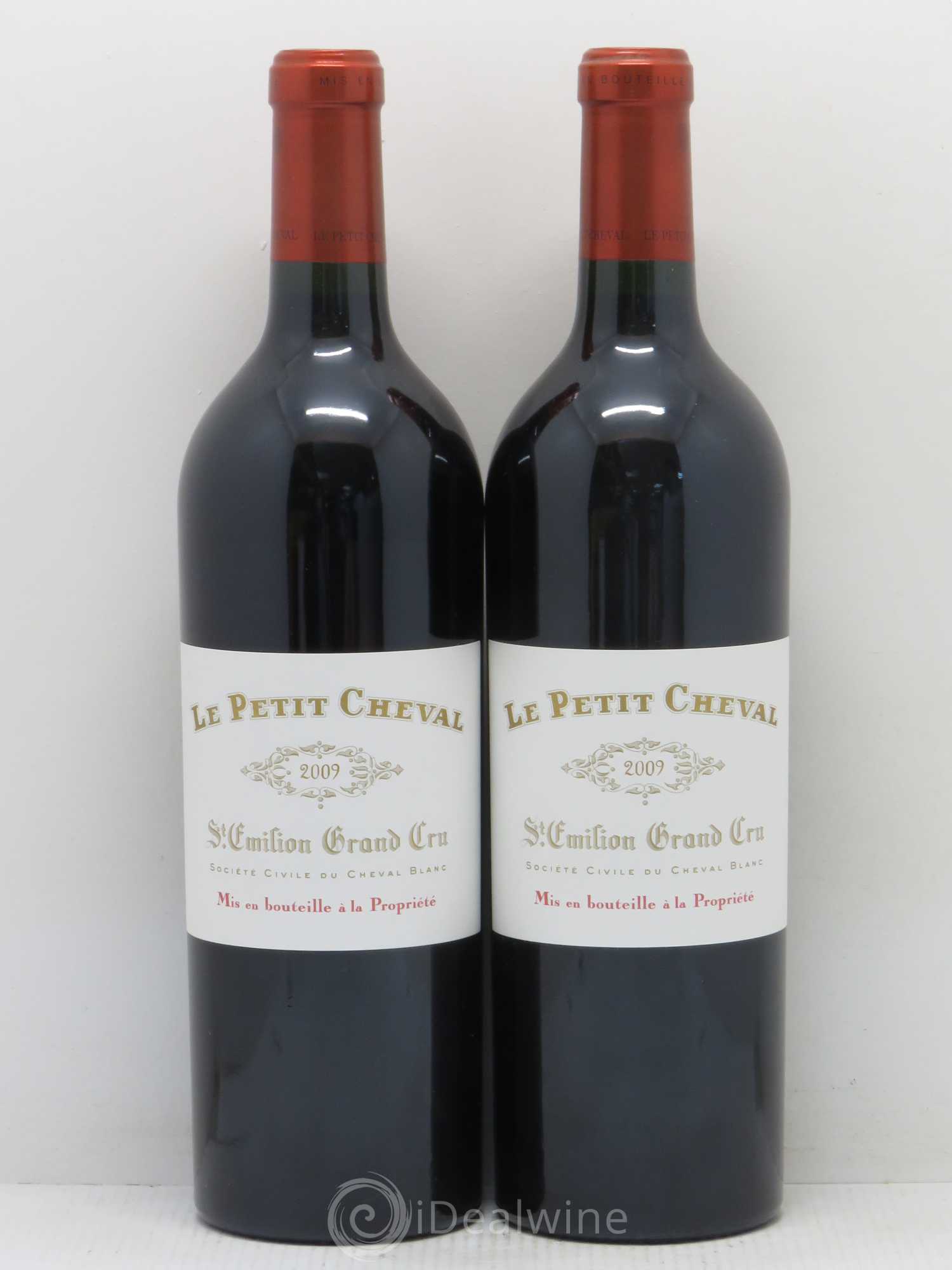 Le Petit Cheval Second Vin 2009 - Lot de 2 bouteilles - 0
