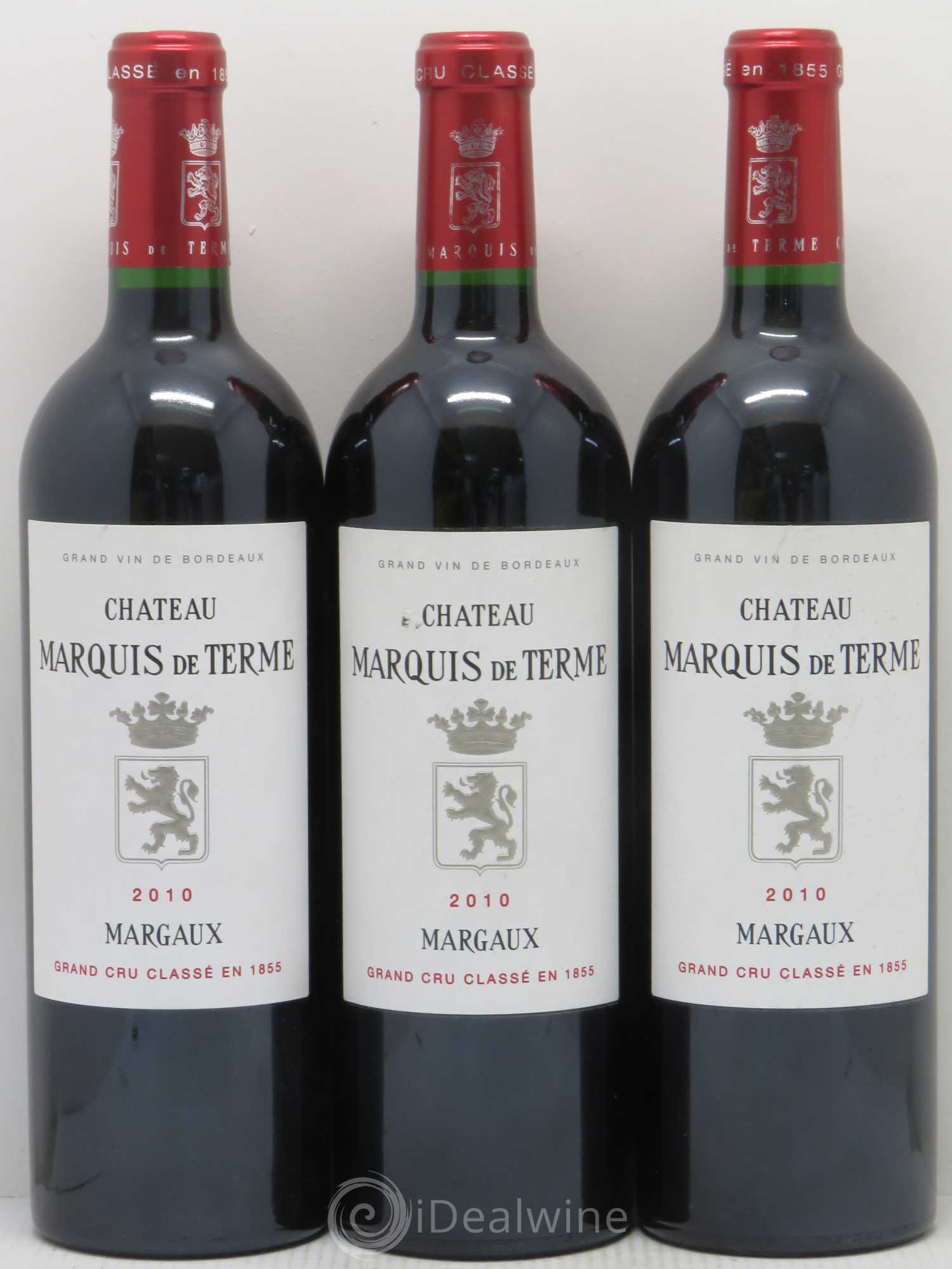 Château Marquis de Terme 4ème Grand Cru Classé 2010 - Lot de 6 bouteilles - 2
