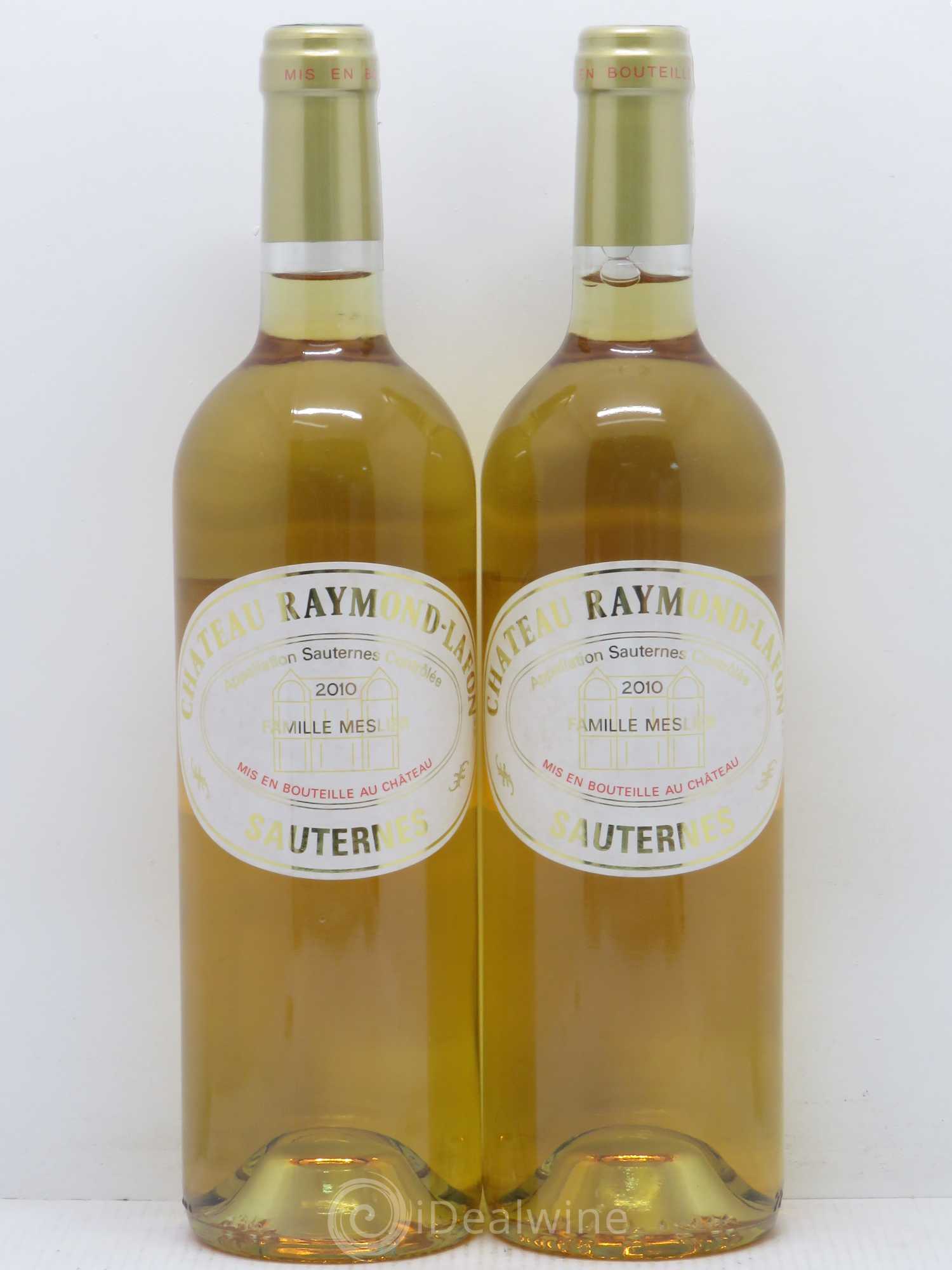 Château Raymond Lafon 2010 - Lotto di 2 bottiglie - 0