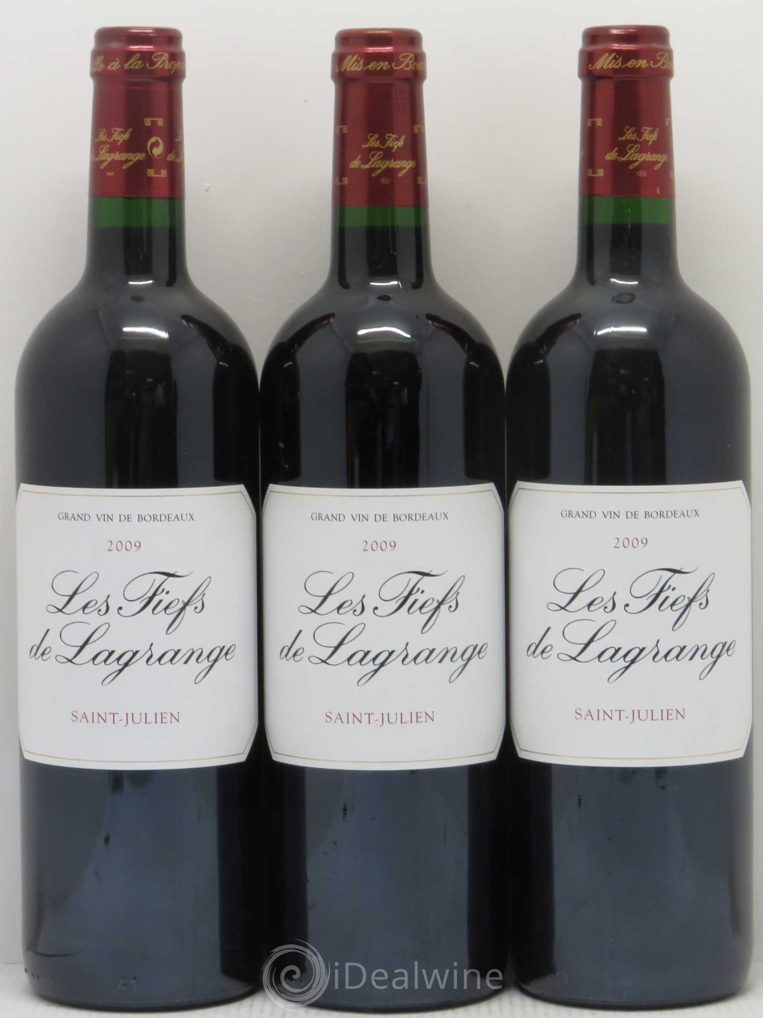Les Fiefs de Lagrange Second Vin 2009 - Lot de 3 bouteilles - 0