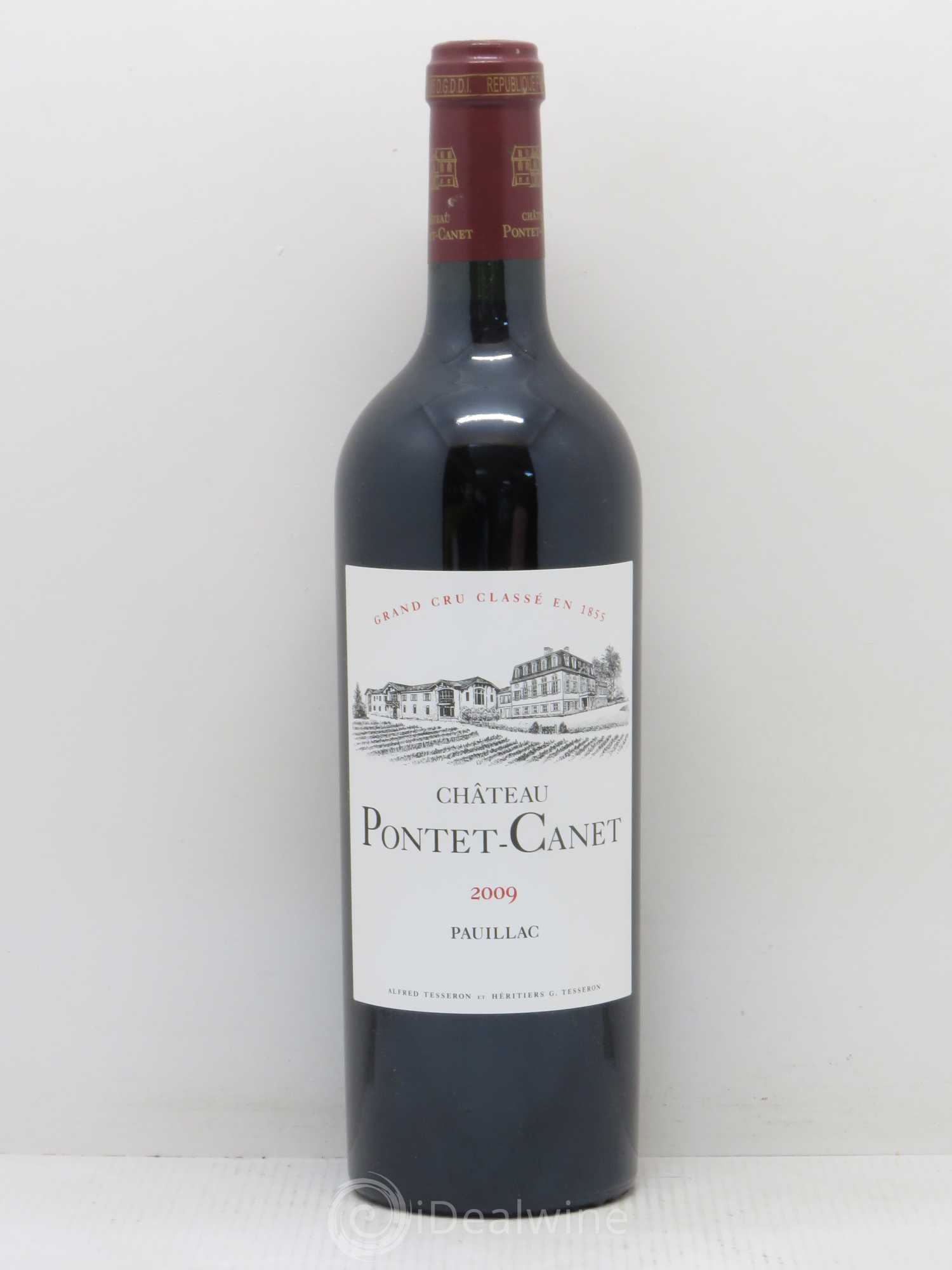Château Pontet Canet 5ème Grand Cru Classé 2009 - Lot de 1 bouteille - 0