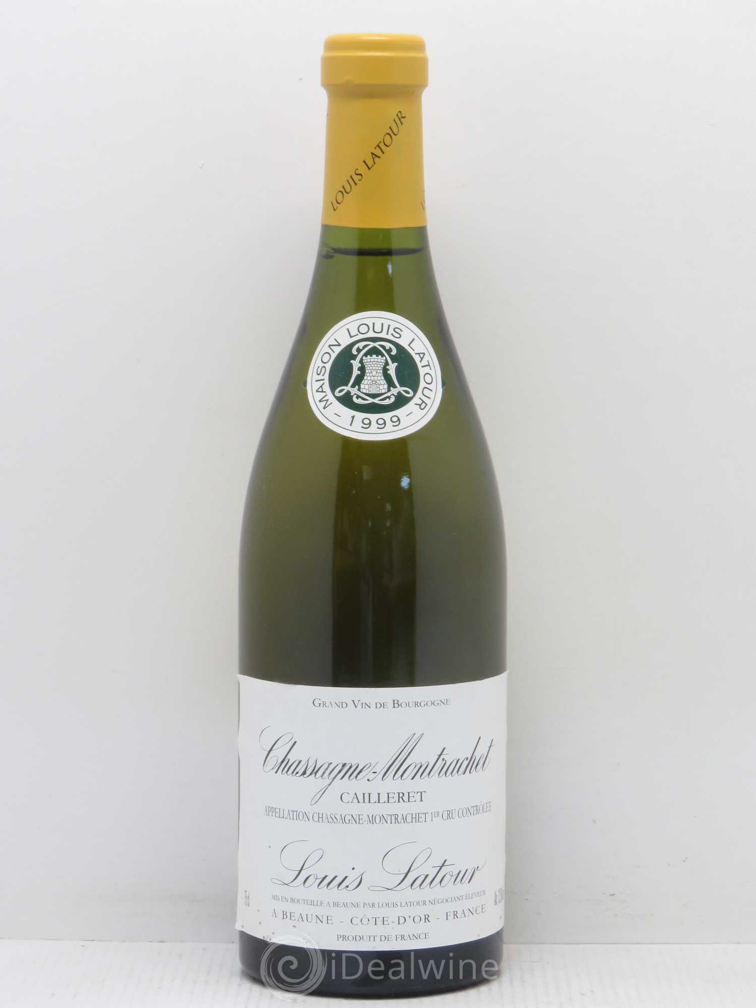 Chassagne-Montrachet 1er Cru Cailleret Louis Latour 1999 - Lotto di 1 bottiglia - 0