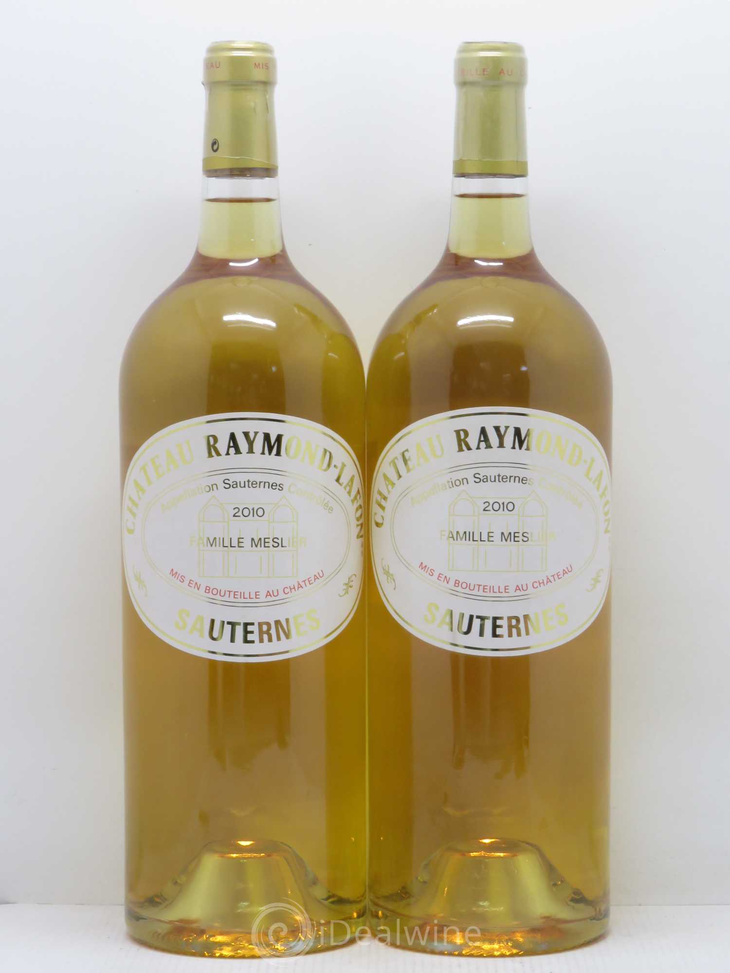 Château Raymond Lafon 2010 - Posten von 2 Magnum - 0