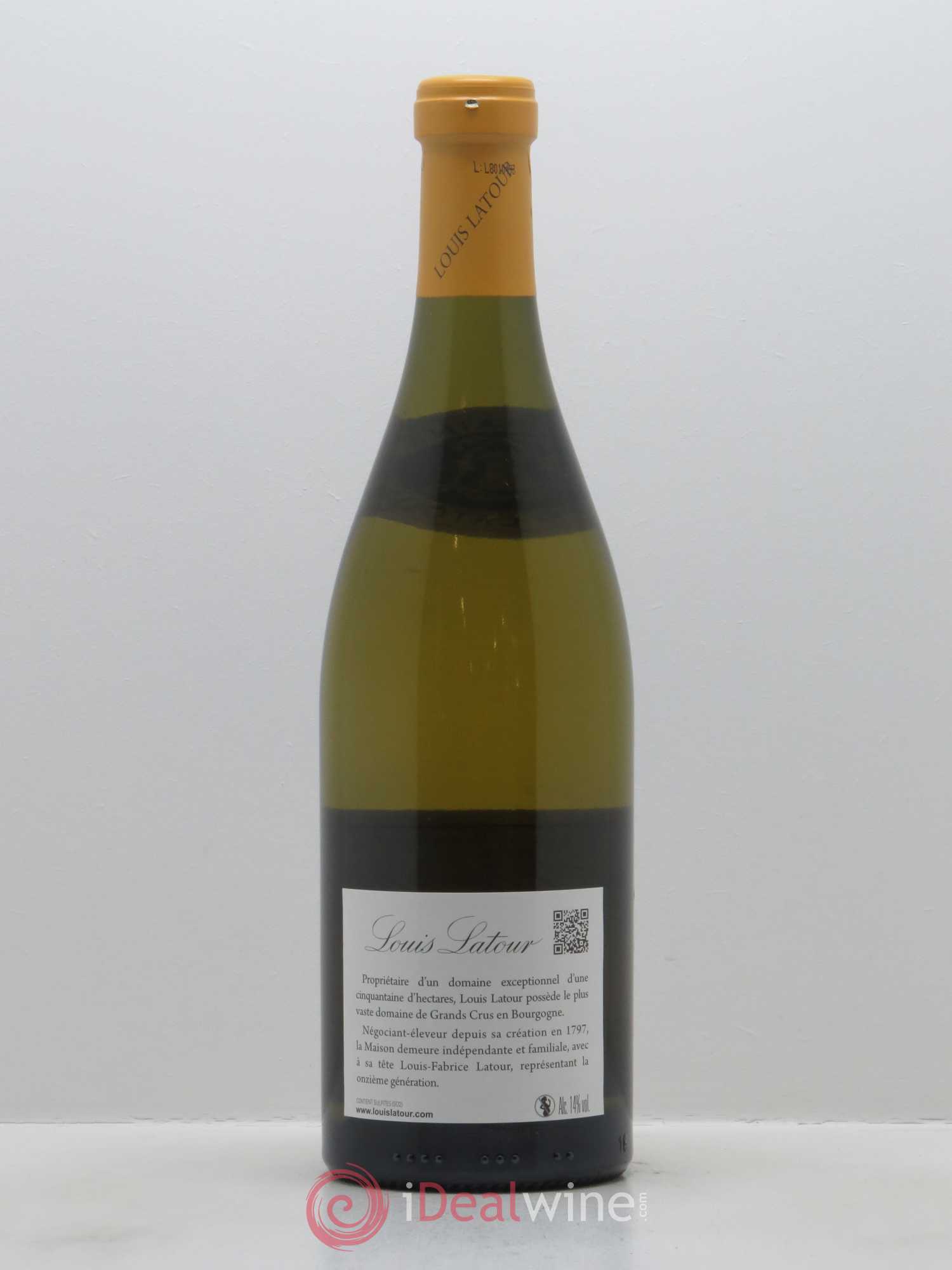 Corton-Charlemagne Grand Cru Louis Latour 2016 - Lot de 1 bouteille - 1