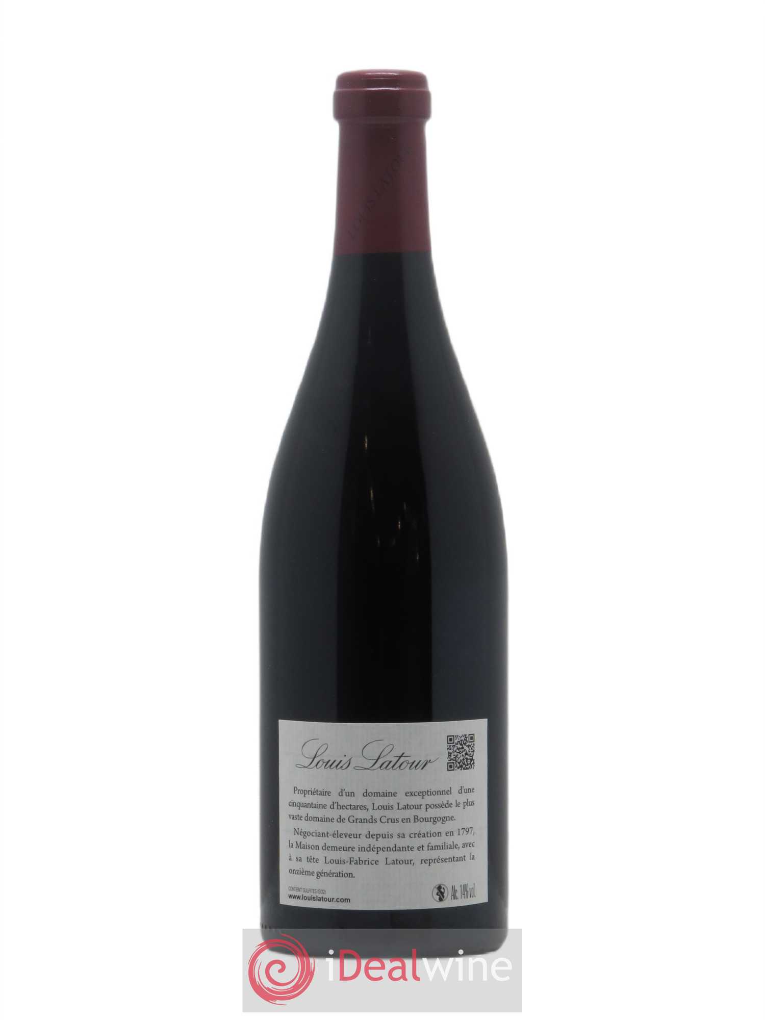 Chambertin Grand Cru Cuvée Héritiers Latour Louis Latour 2016 - Lot de 1 bouteille - 1