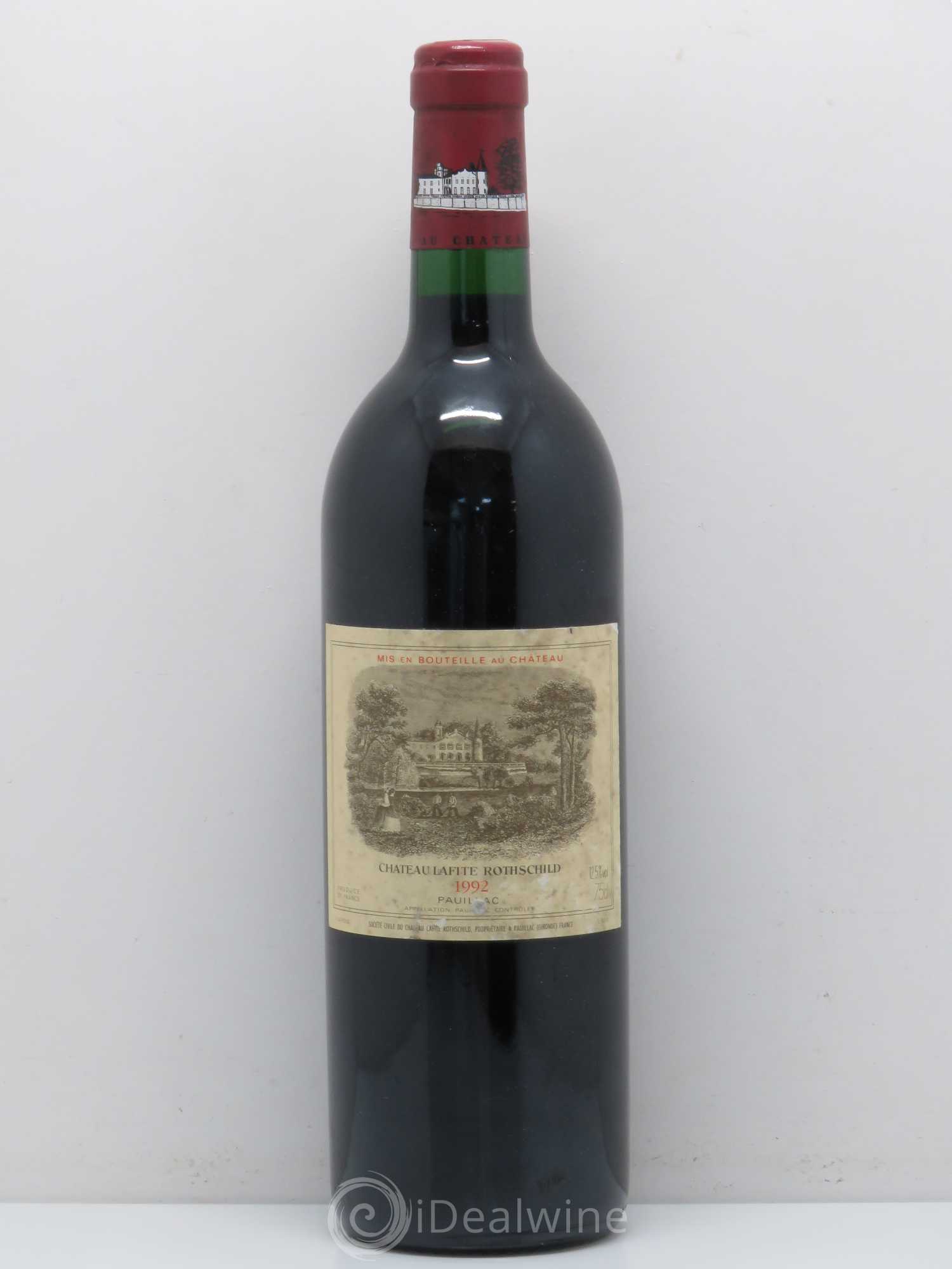 Château Lafite Rothschild 1er Grand Cru Classé 1992 - Lot de 1 bouteille - 0