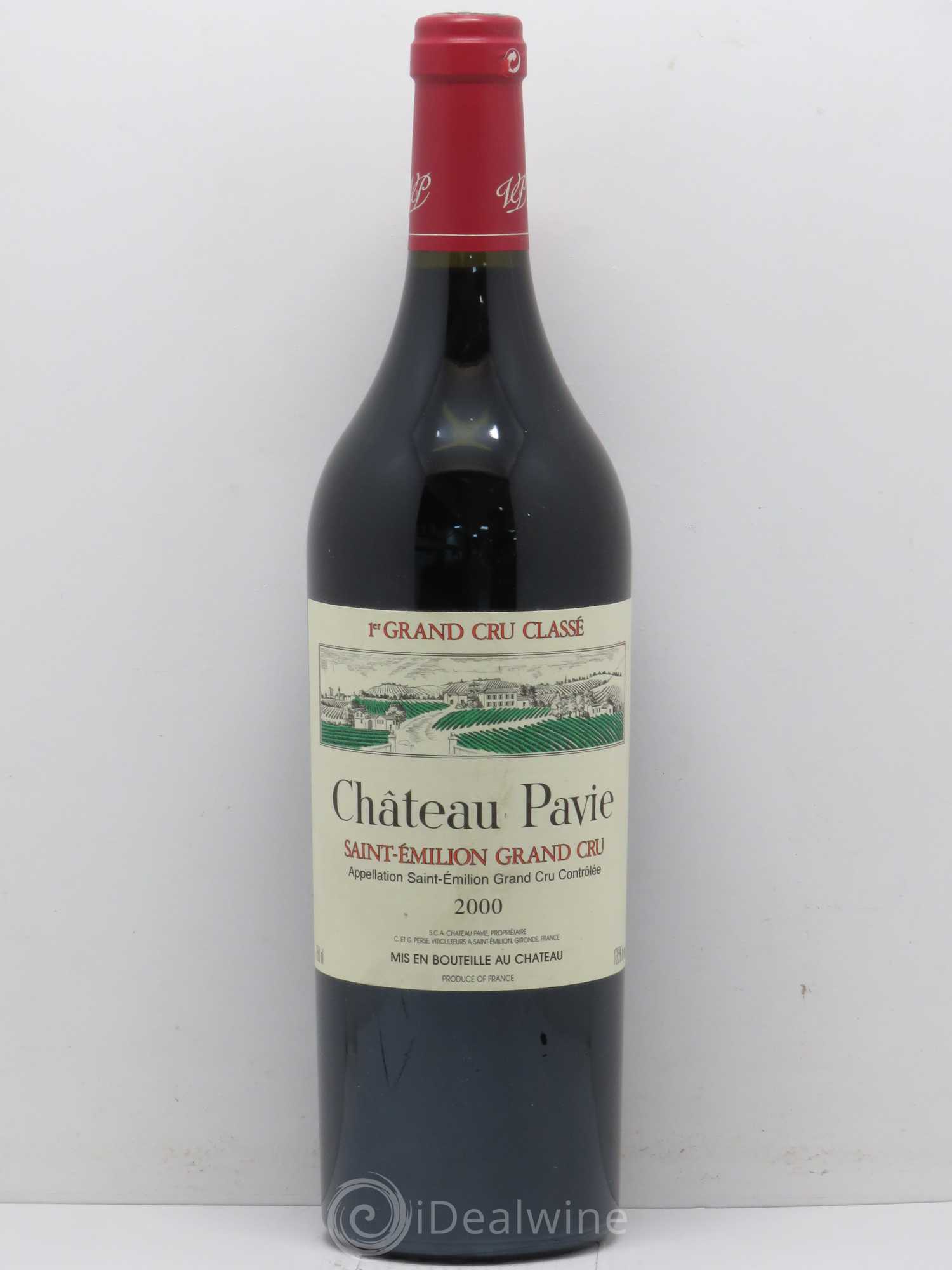 Château Pavie 1er Grand Cru Classé A 2000 - Lot de 1 bouteille - 0