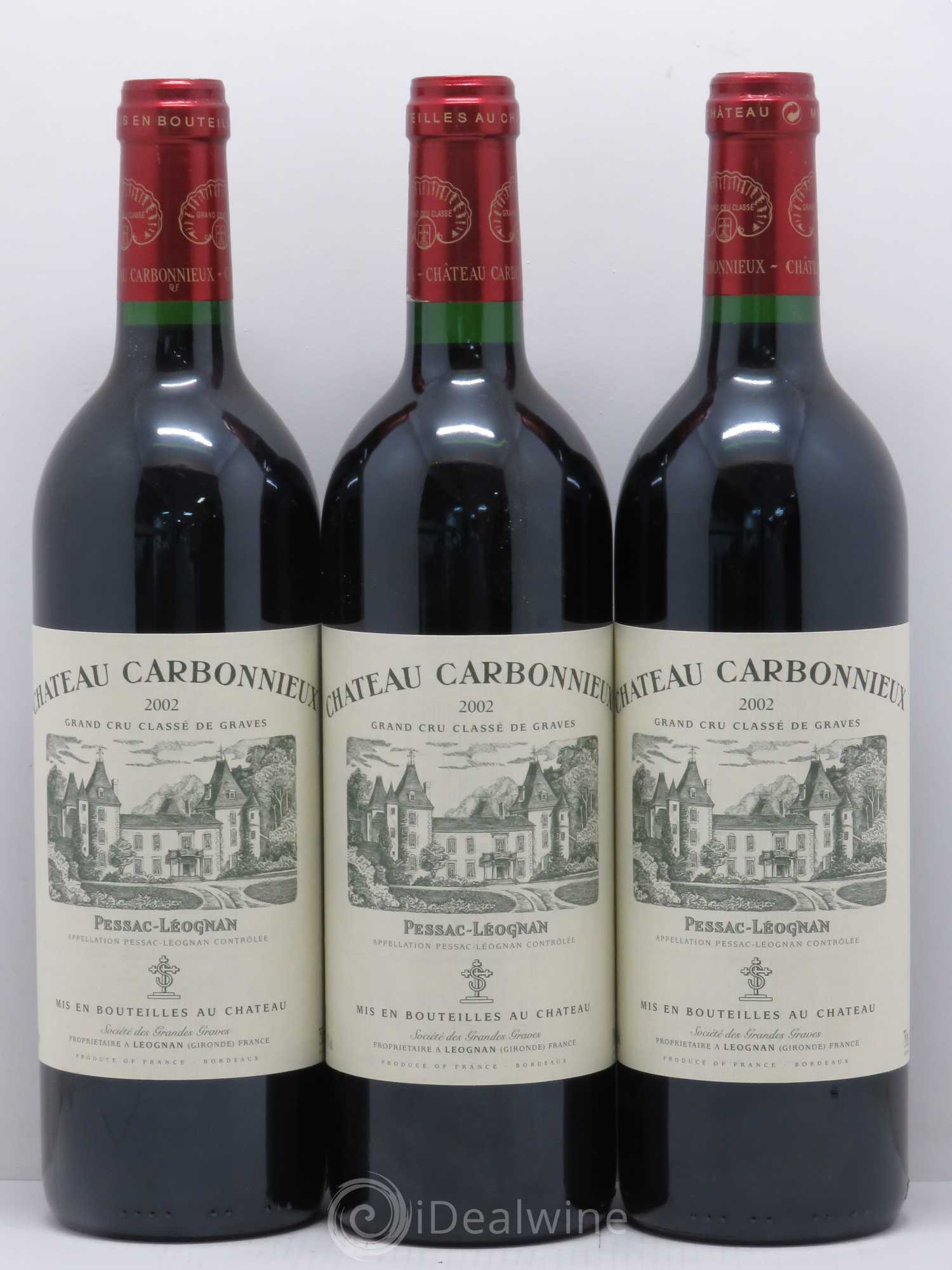 Château Carbonnieux Cru Classé de Graves 2002 - Lot de 12 bouteilles - 4