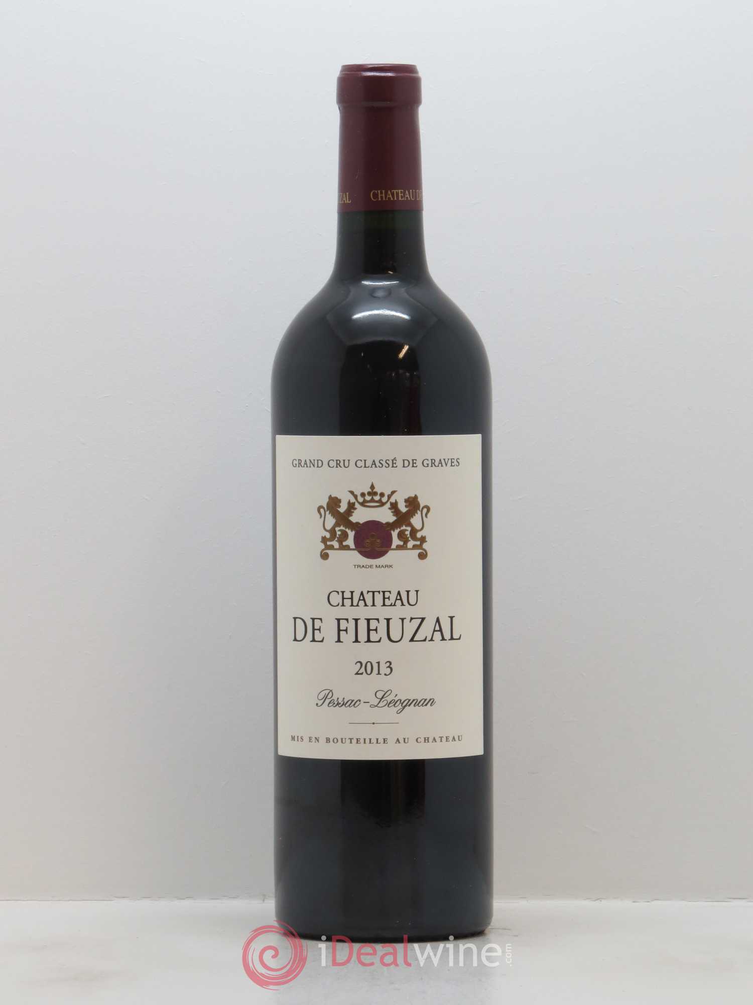 Château de Fieuzal Cru Classé de Graves 2013 - Lot de 1 bouteille - 0