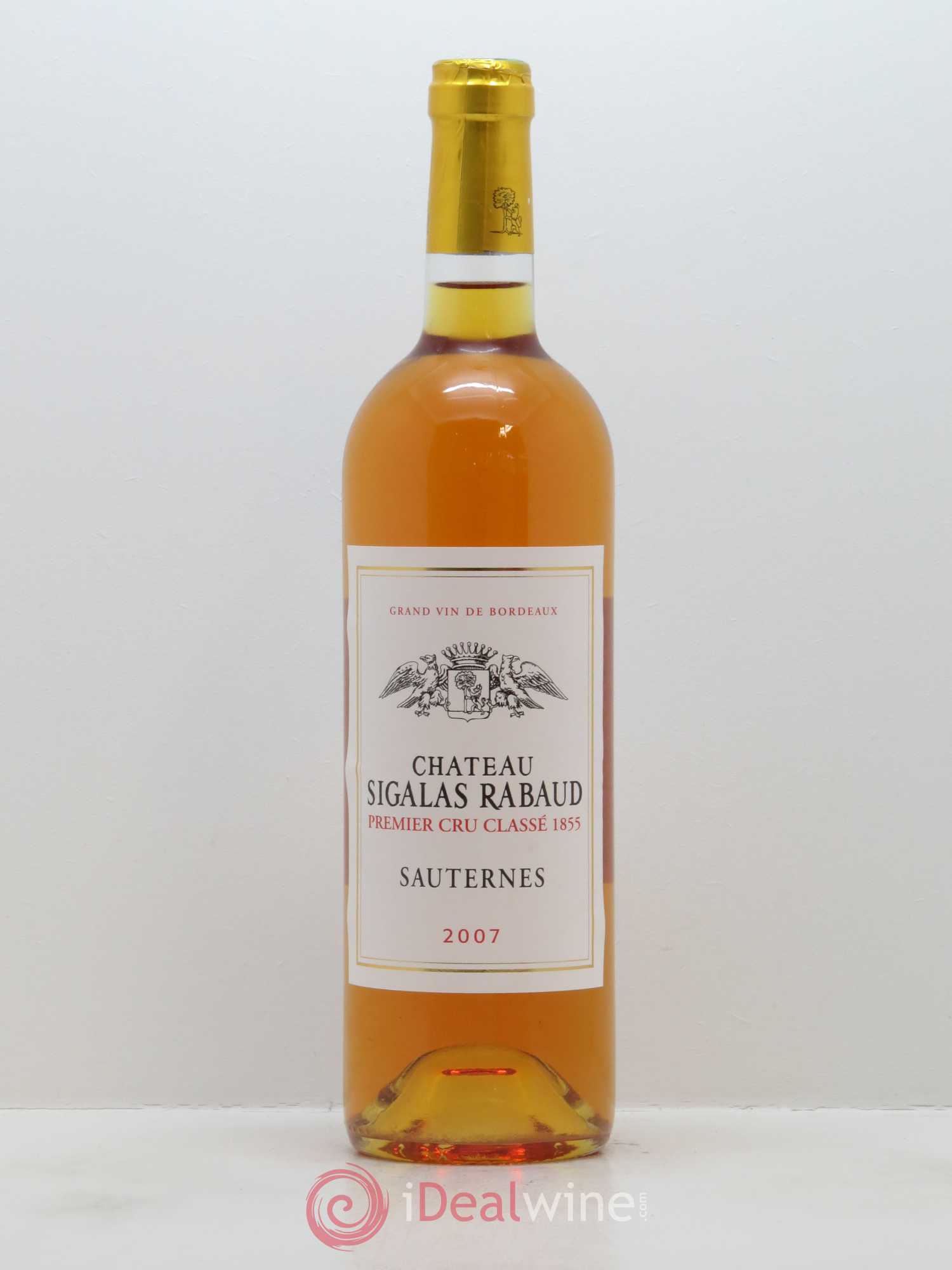 Château Sigalas Rabaud 1er Grand Cru Classé 2007 - Posten von 1 Flasche - 0
