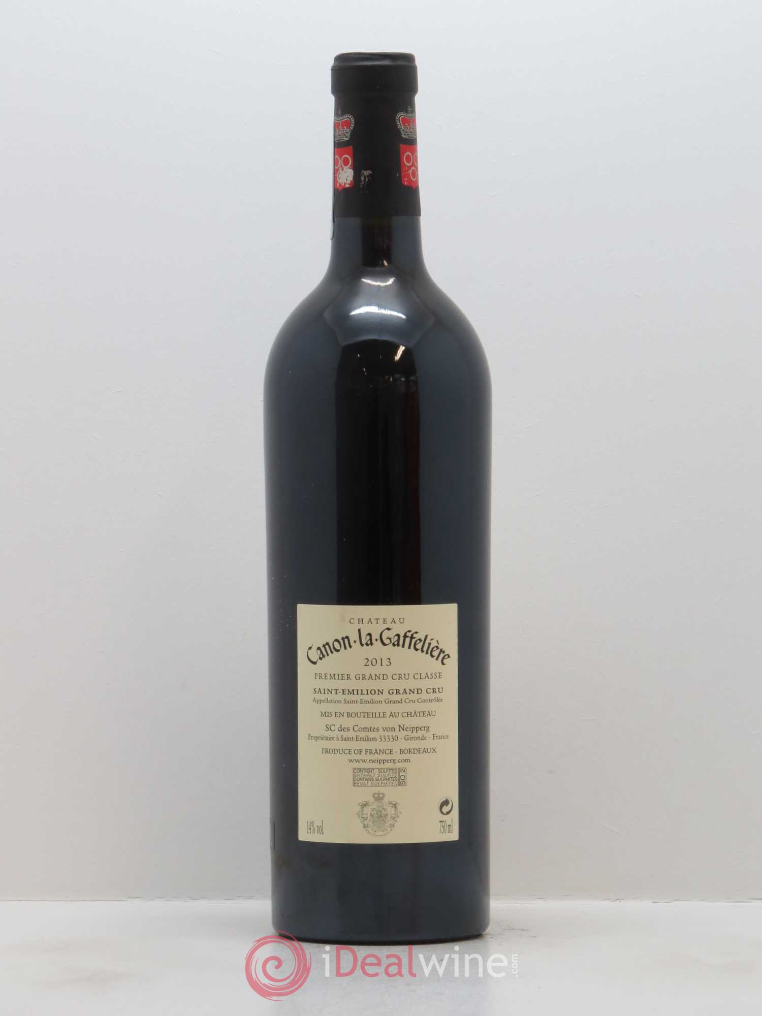 Château Canon la Gaffelière 1er Grand Cru Classé B 2013 - Lot de 1 bouteille - 1