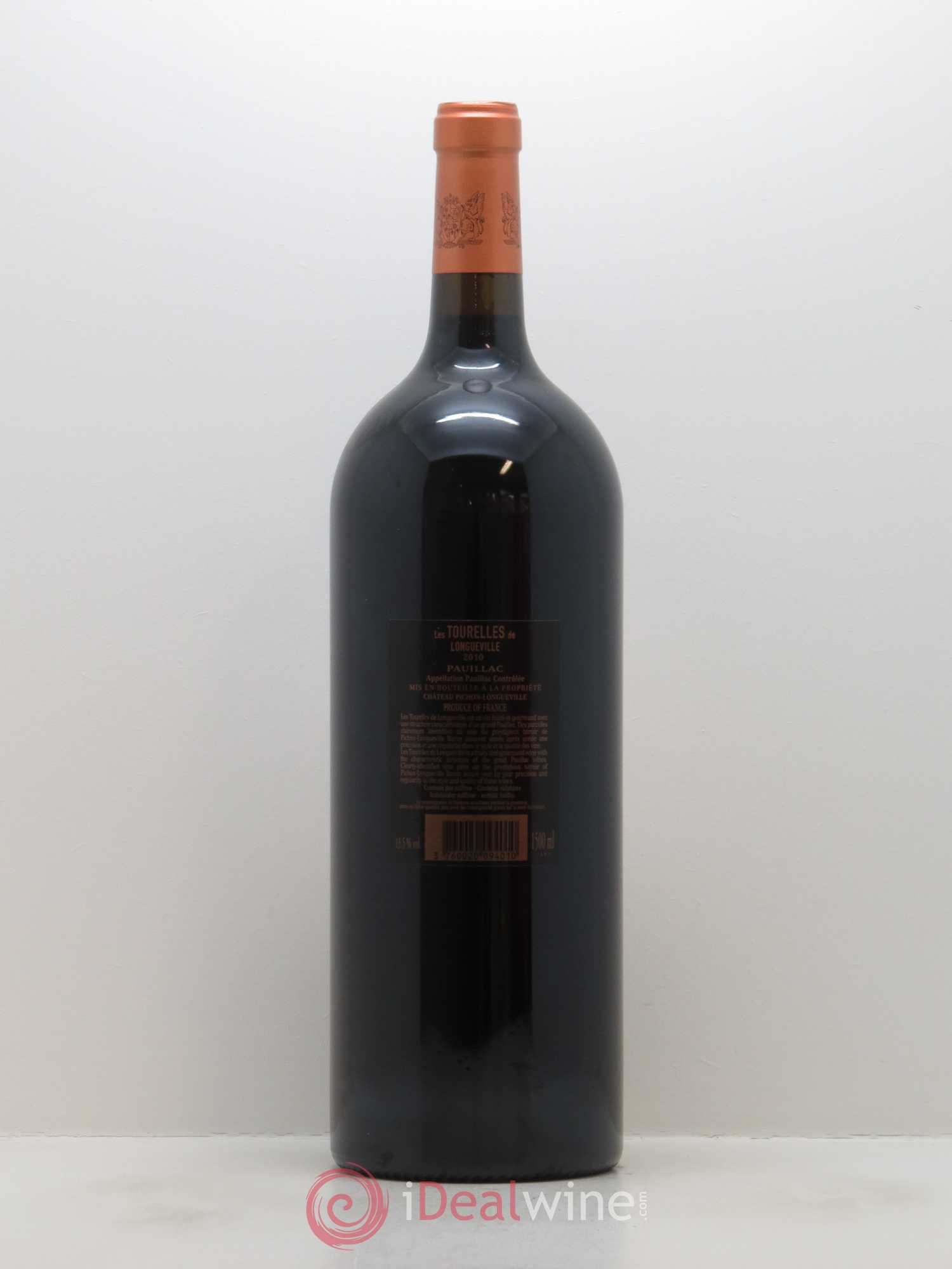 Les Tourelles de Longueville Second Vin 2010 - Lot de 1 magnum - 1