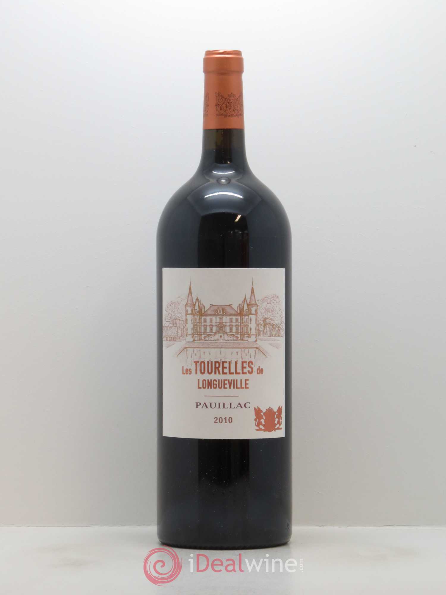 Les Tourelles de Longueville Second Vin 2010 - Lot de 1 magnum - 0