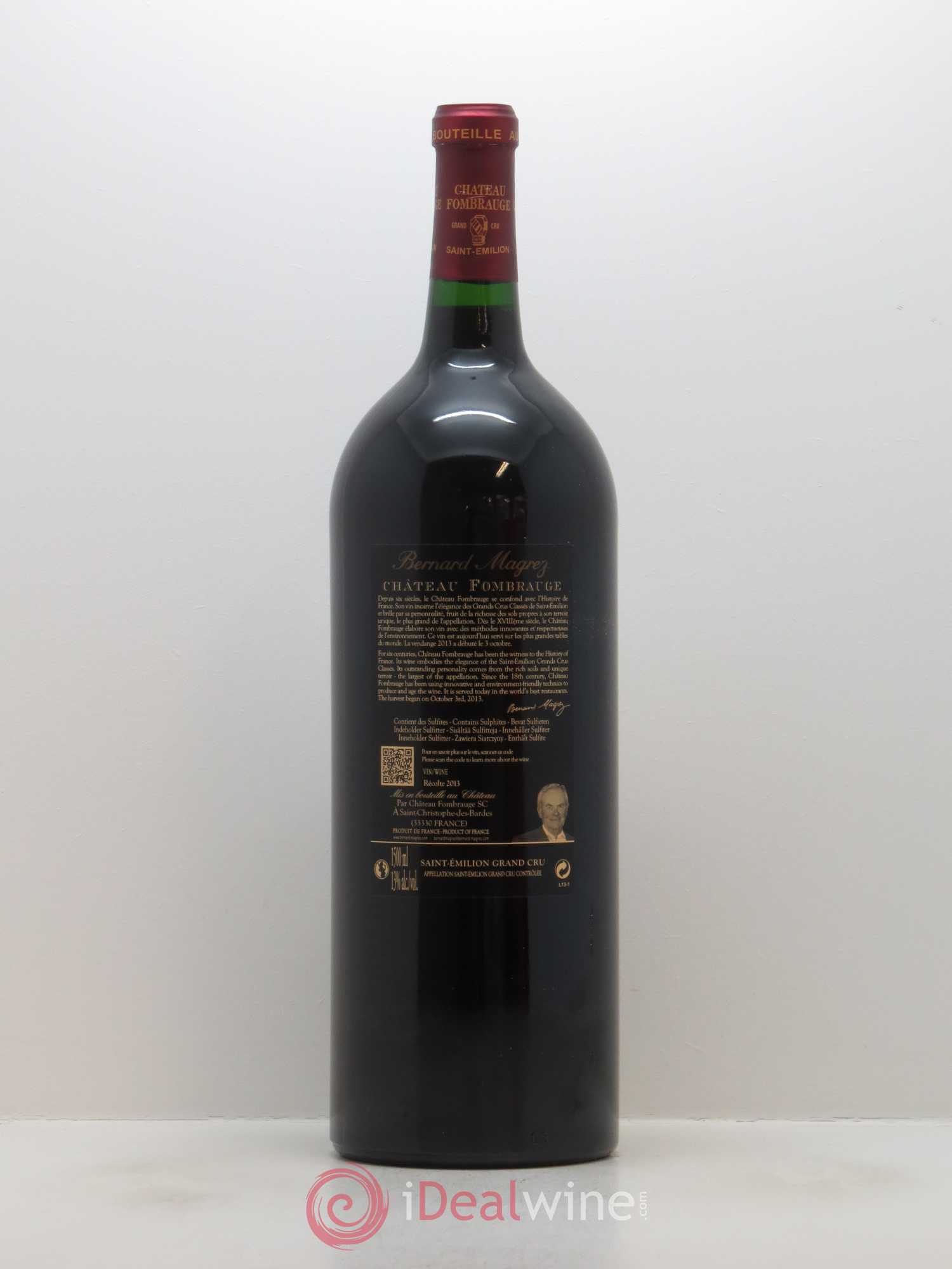 Château Fombrauge Grand Cru Classé 2013 - Lot de 1 magnum - 1