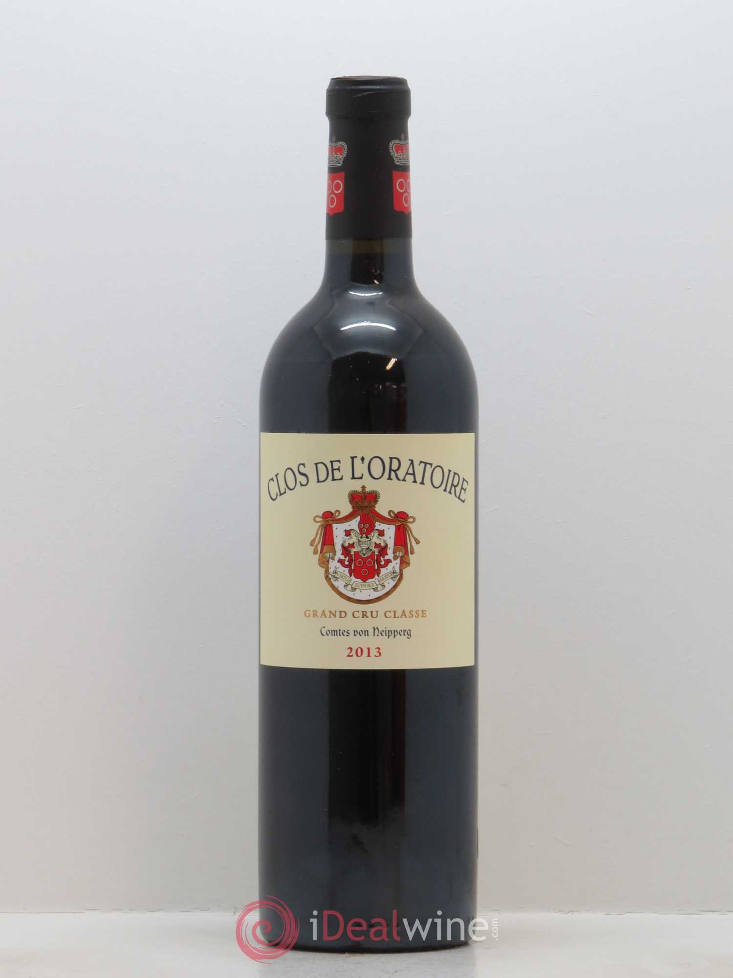 Clos de l'Oratoire Grand Cru Classé 2013 - Lot de 1 bouteille - 0