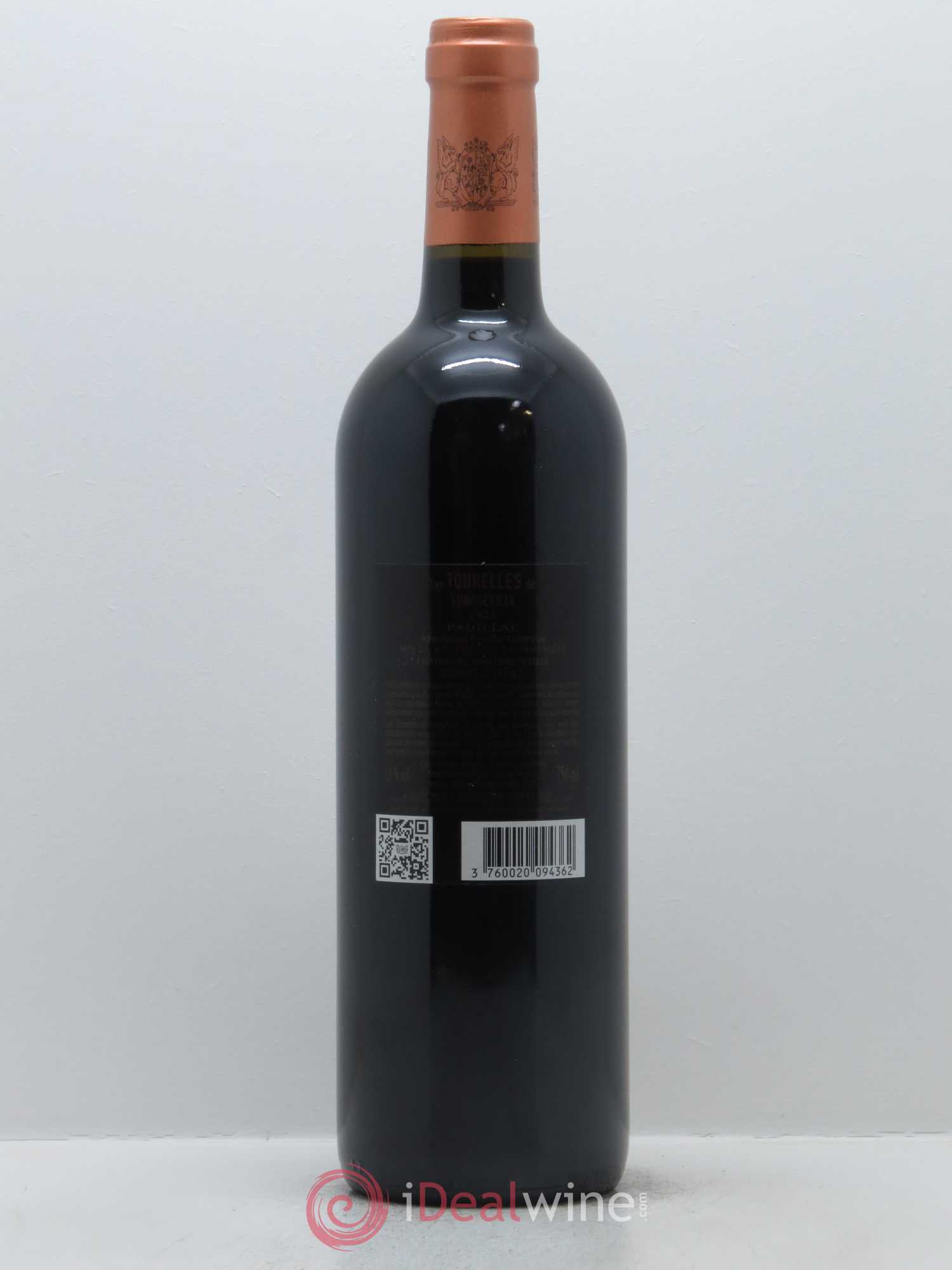 Les Tourelles de Longueville Second Vin 2011 - Lot de 1 bouteille - 1