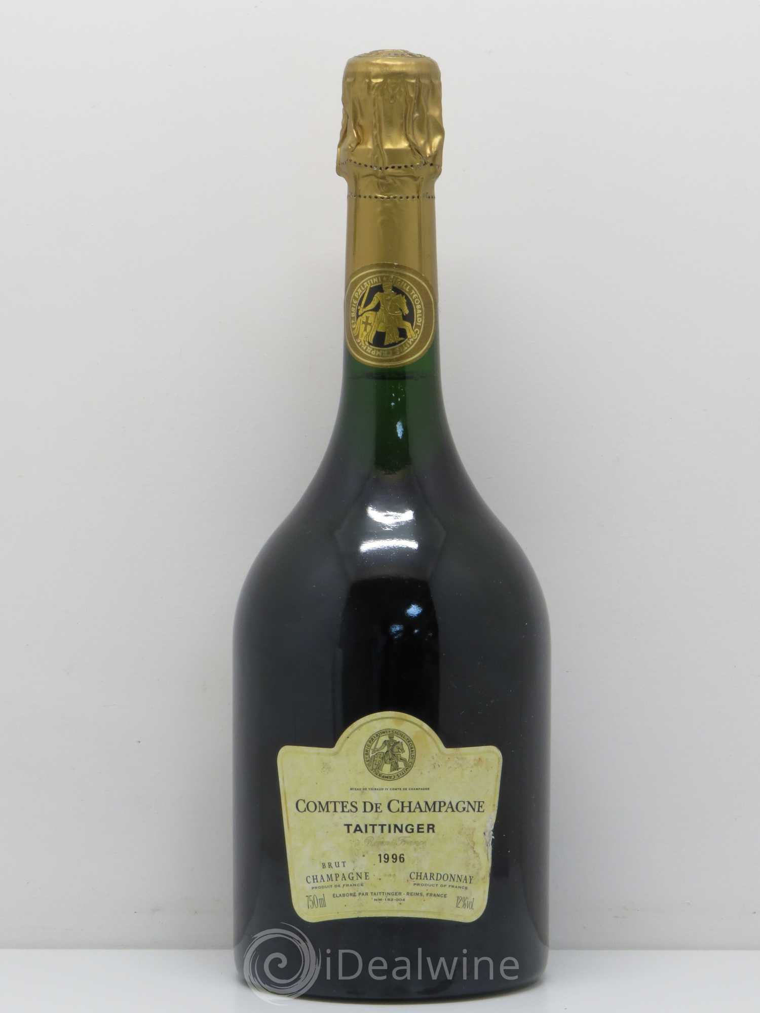 Comtes de Champagne Taittinger 1996 - Lot de 1 bouteille - 0