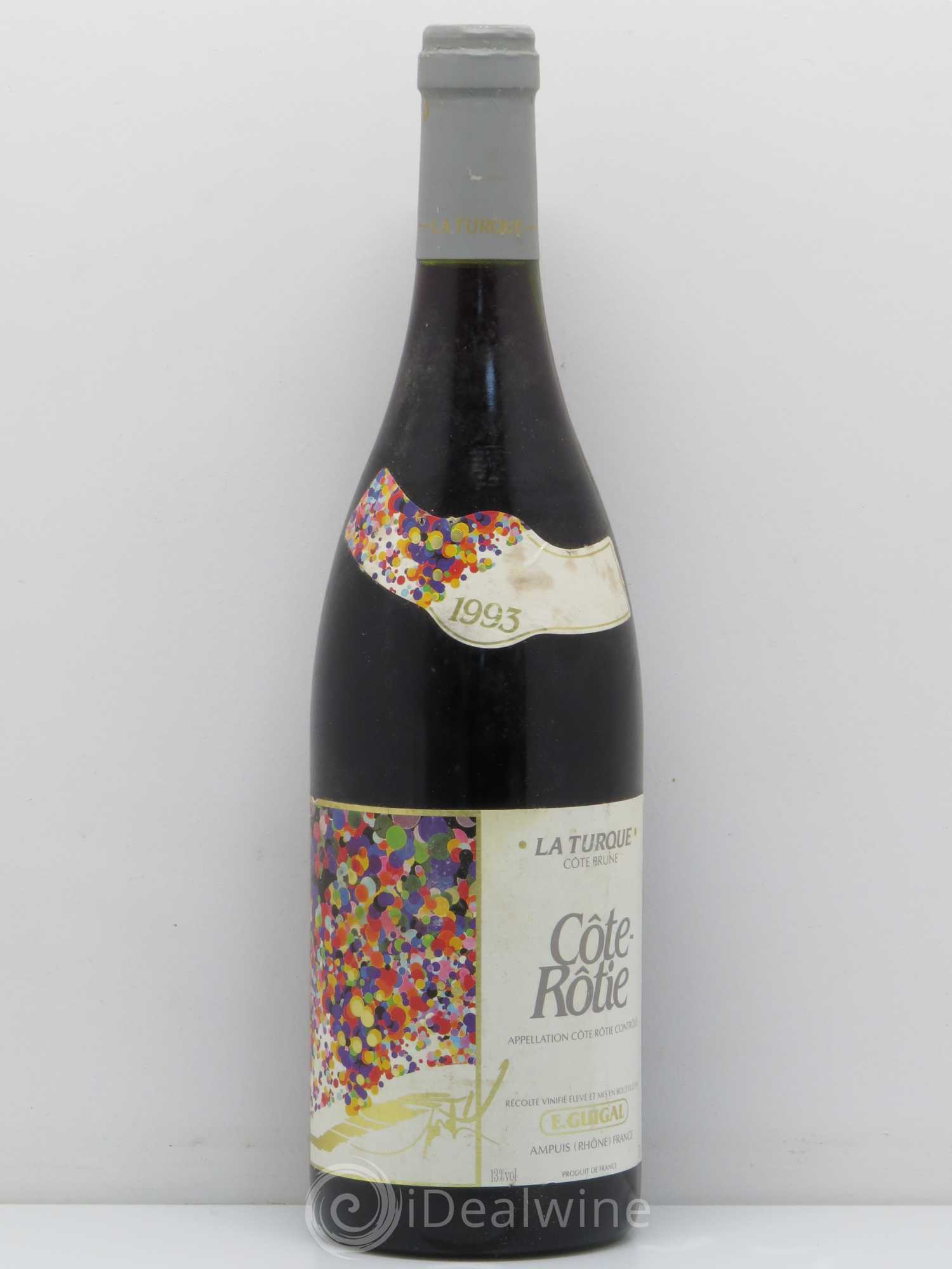 Côte-Rôtie La Turque Guigal 1993 - Lot de 1 bouteille - 0