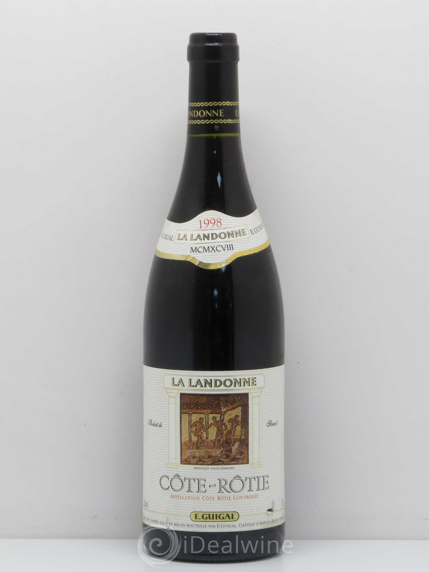 Côte-Rôtie La Landonne Guigal 1998 - Lot de 1 bouteille - 0
