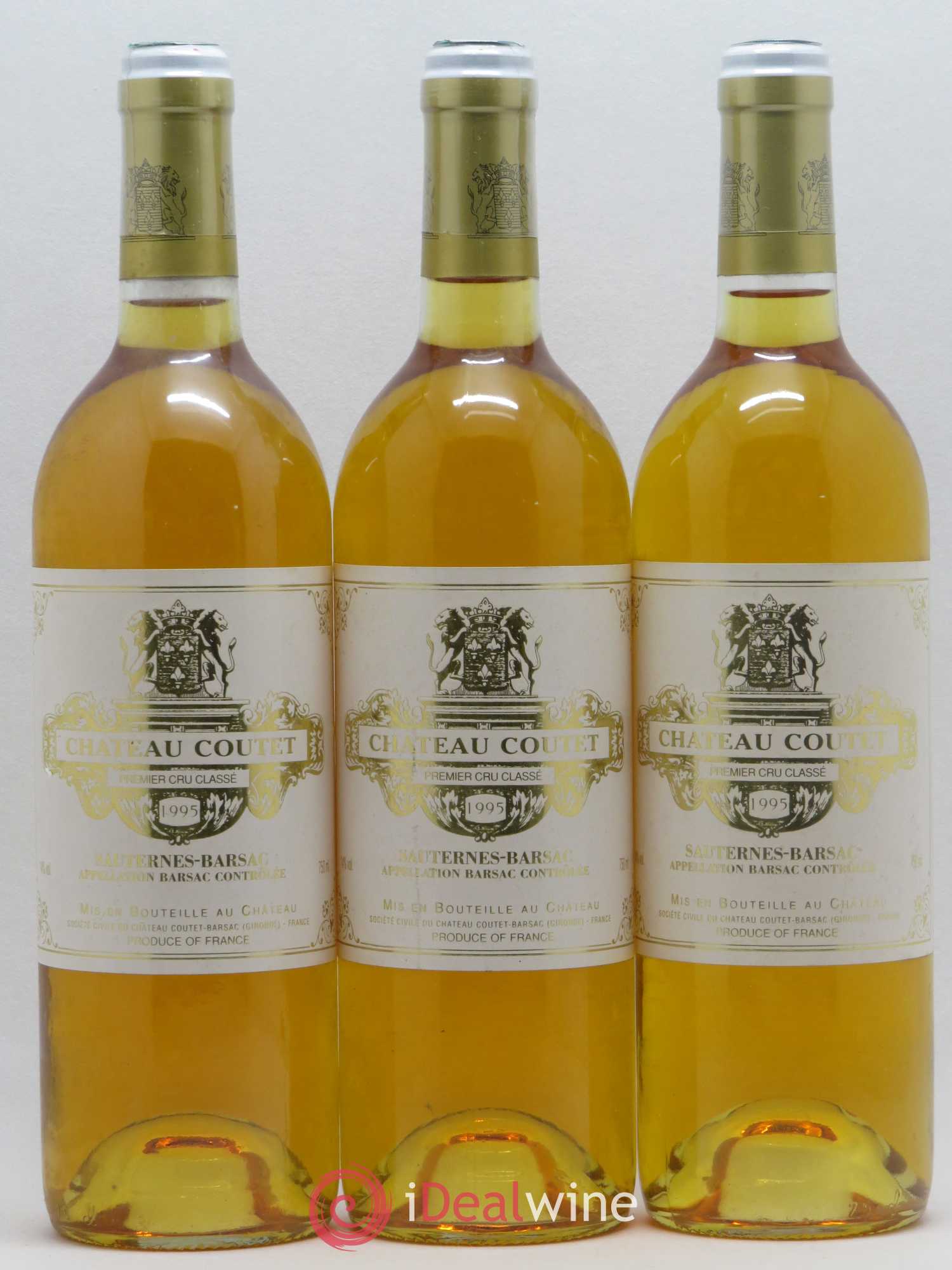 Château Coutet 1er Grand Cru Classé 1995 - Lotto di 6 bottiglie - 2