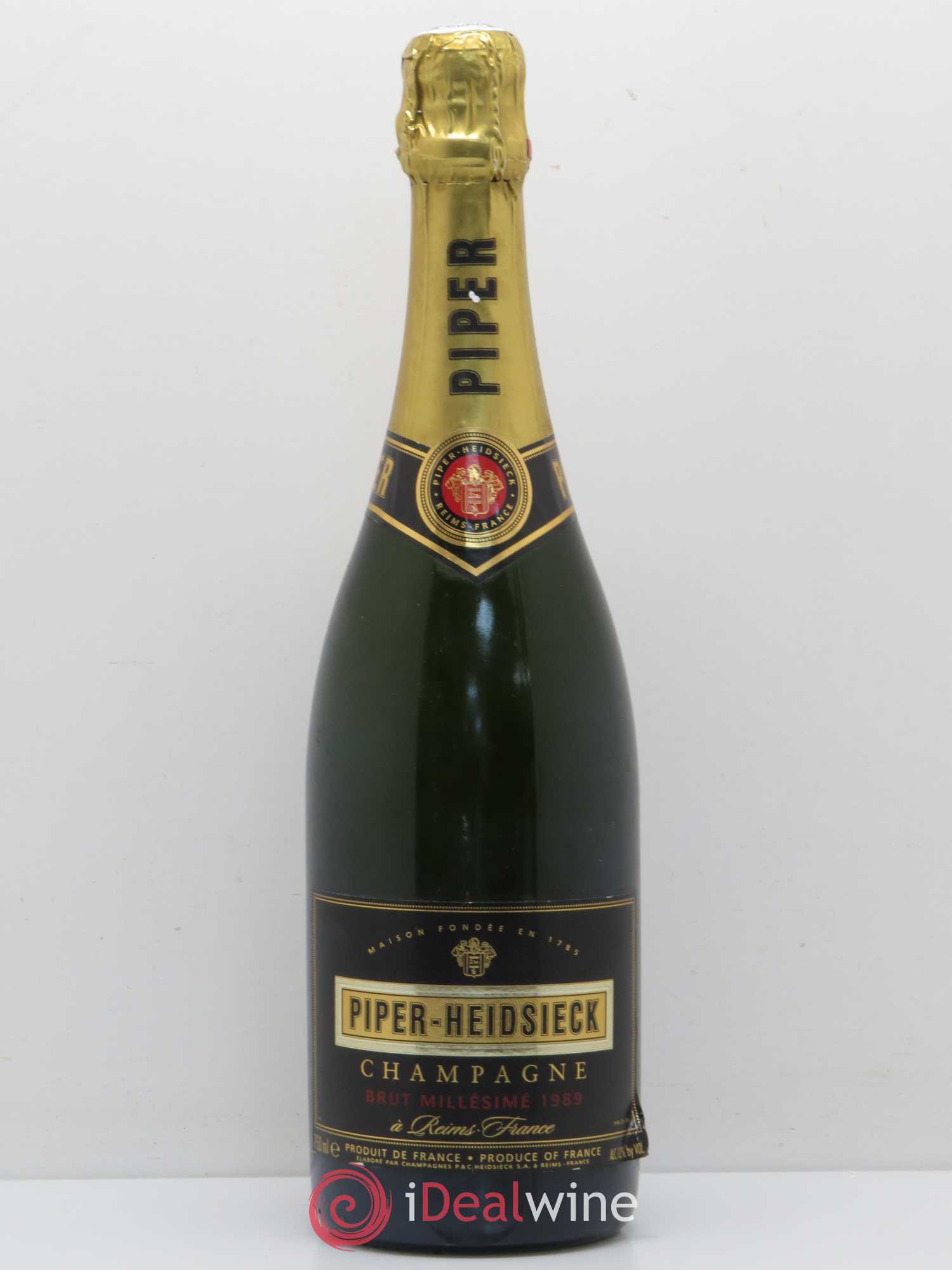 Champagne Piper Heidsieck 1989 - Lot de 1 bouteille - 0