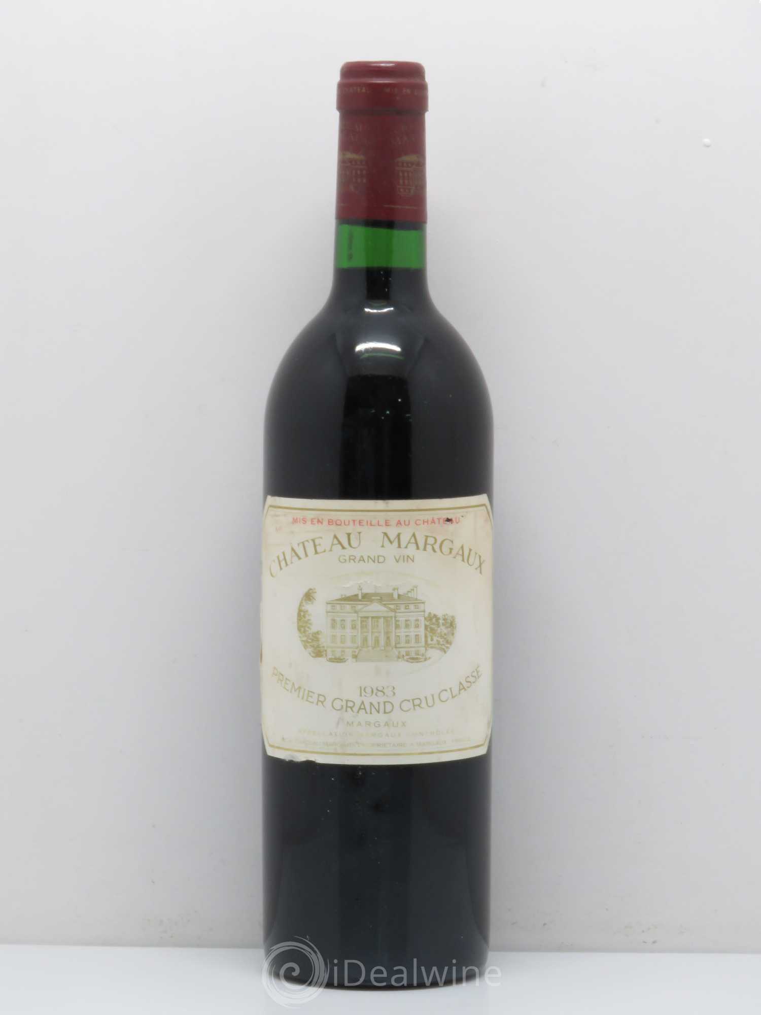 Château Margaux 1er Grand Cru Classé 1983 - Lot de 1 bouteille - 0