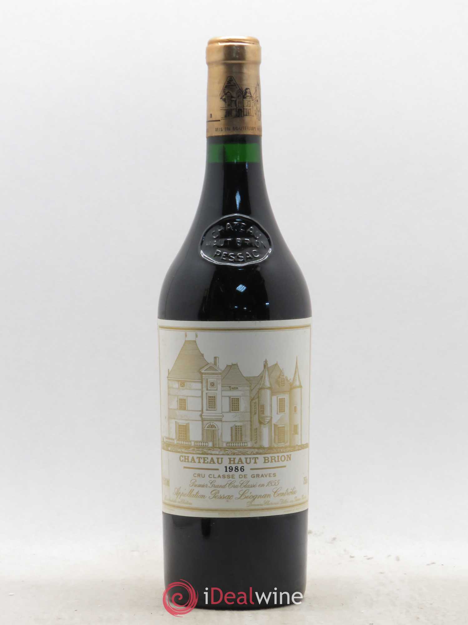 Château Haut Brion 1er Grand Cru Classé 1986 - Lot de 1 bouteille - 0