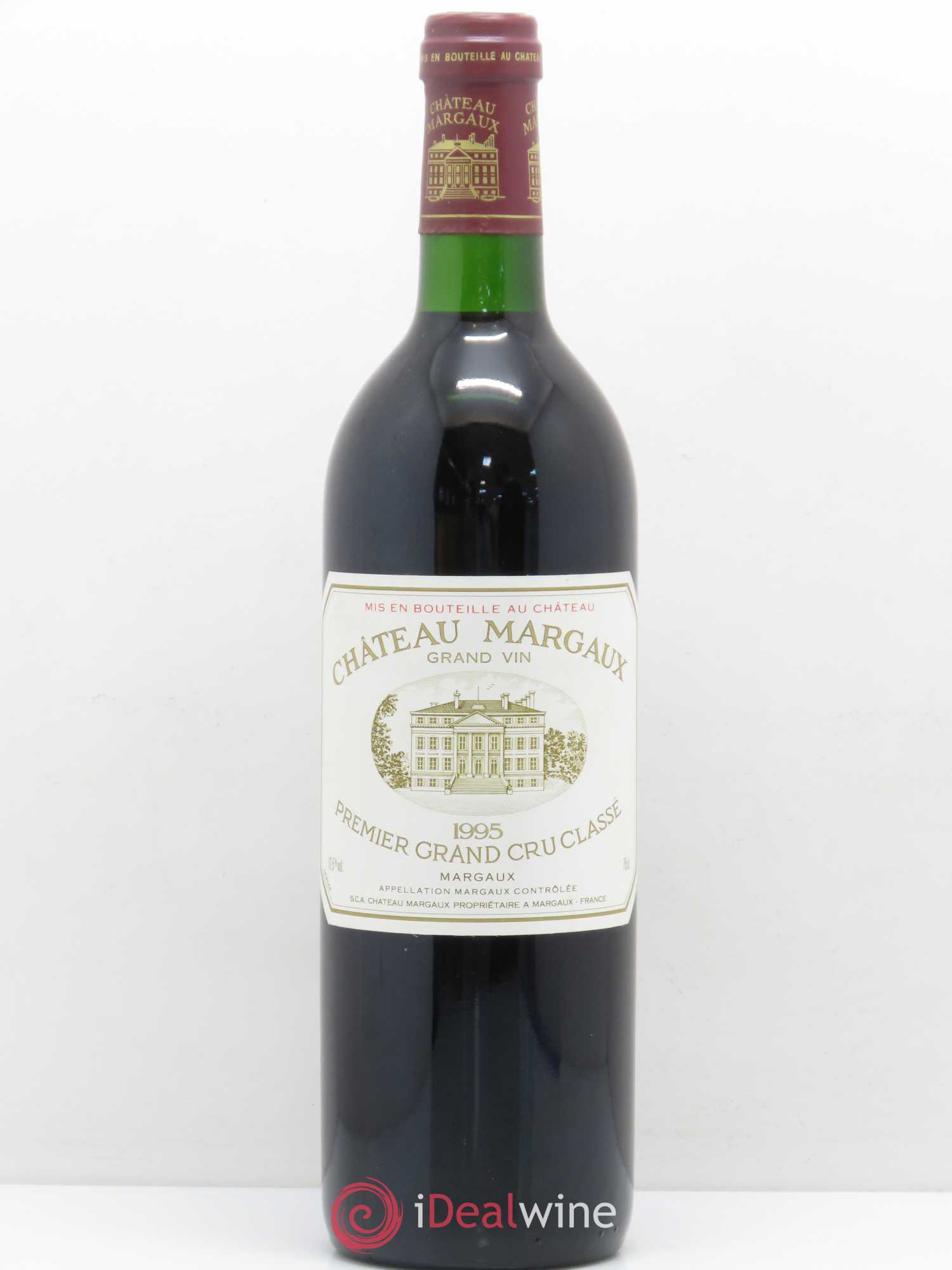 Château Margaux 1er Grand Cru Classé 1995 - Lot de 1 bouteille - 0