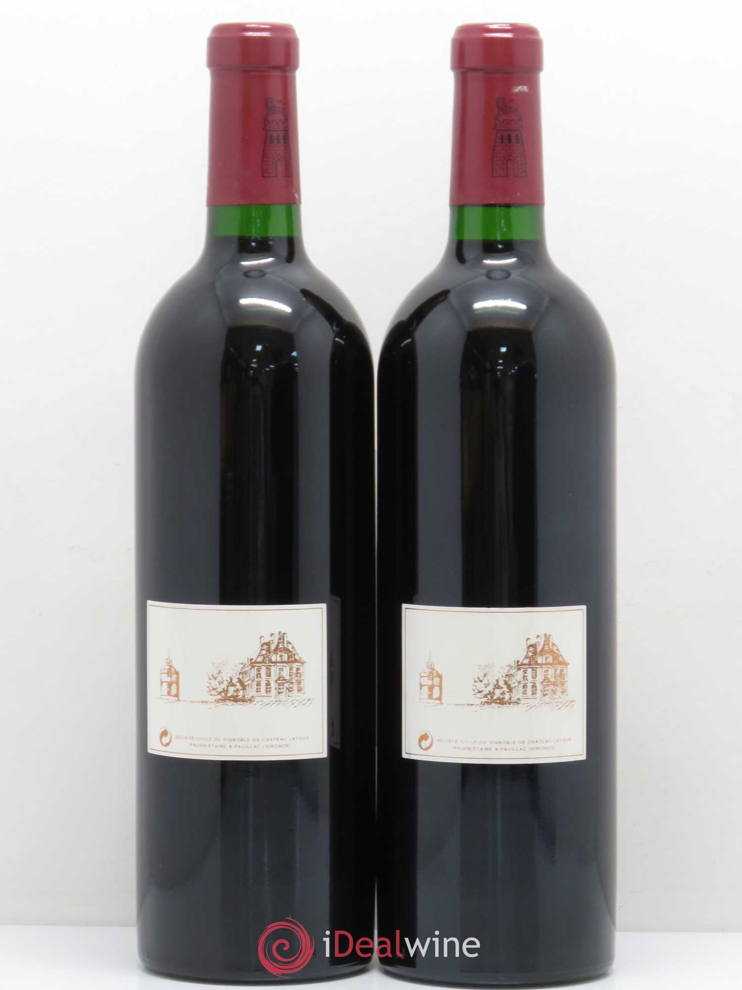 Château Latour 1er Grand Cru Classé 1997 - Lot de 2 bouteilles - 1
