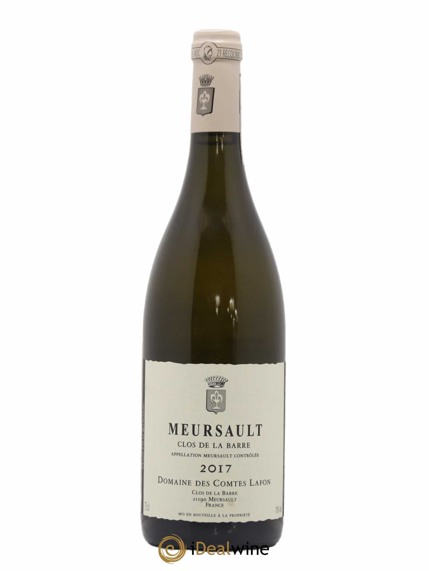 Meursault Clos de la Barre Comtes Lafon (Domaine des) 2017 - Lot de 1 bouteille - 0