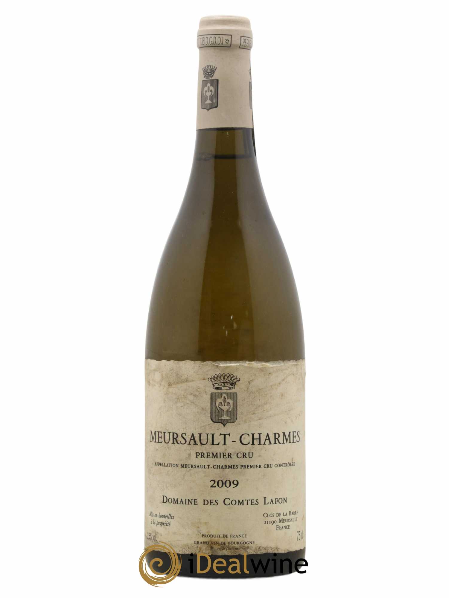 Meursault 1er Cru Charmes Comtes Lafon (Domaine des) 2009 - Lot de 1 bouteille - 0