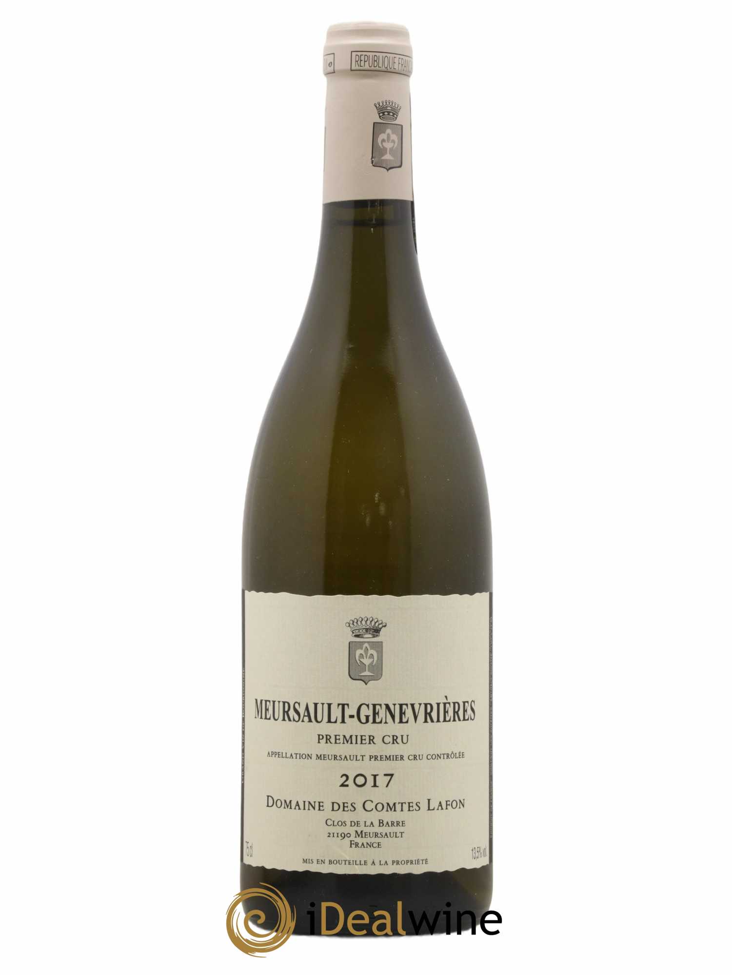Meursault 1er Cru Genevrières Comtes Lafon (Domaine des) 2017 - Lot de 1 bouteille - 0