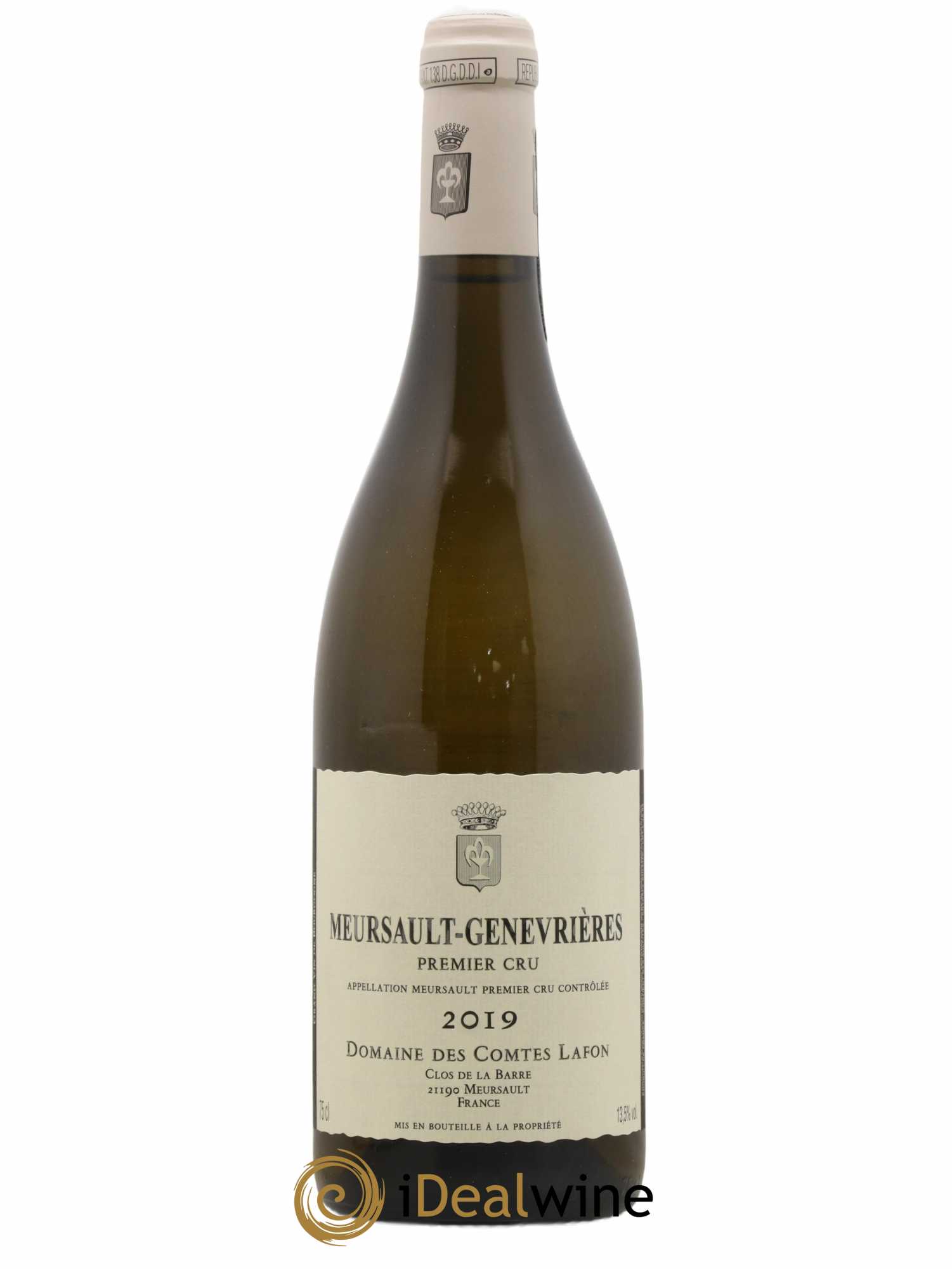 Meursault 1er Cru Genevrières Comtes Lafon (Domaine des) 2019 - Lot de 1 bouteille - 0