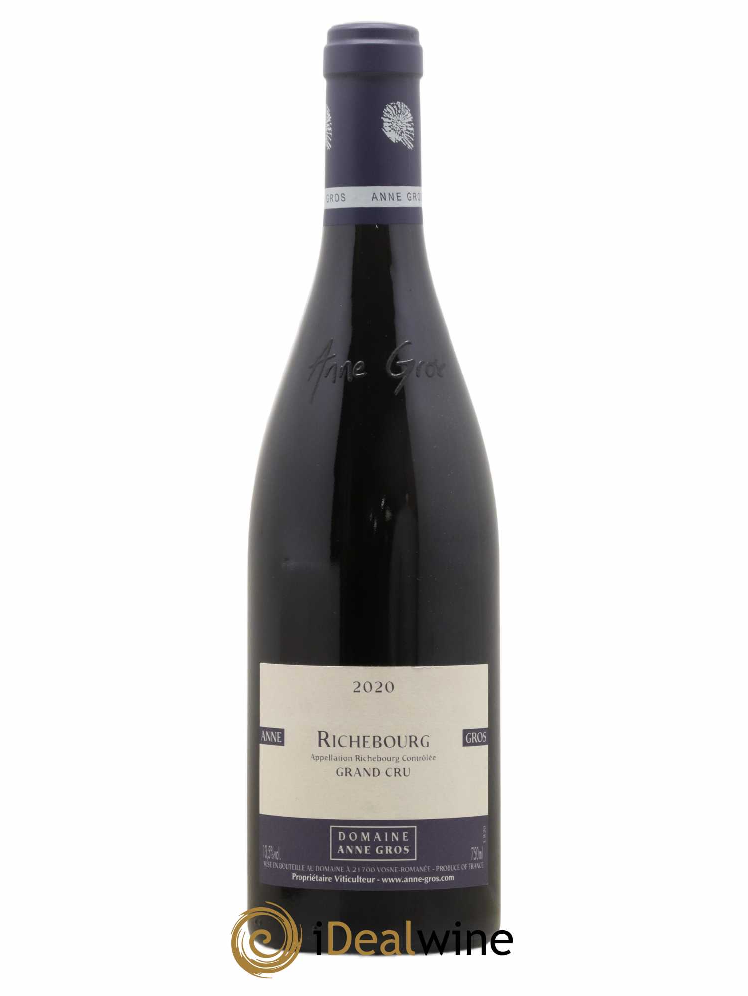 Richebourg Grand Cru Anne Gros 2020 - Lot de 1 bouteille - 0