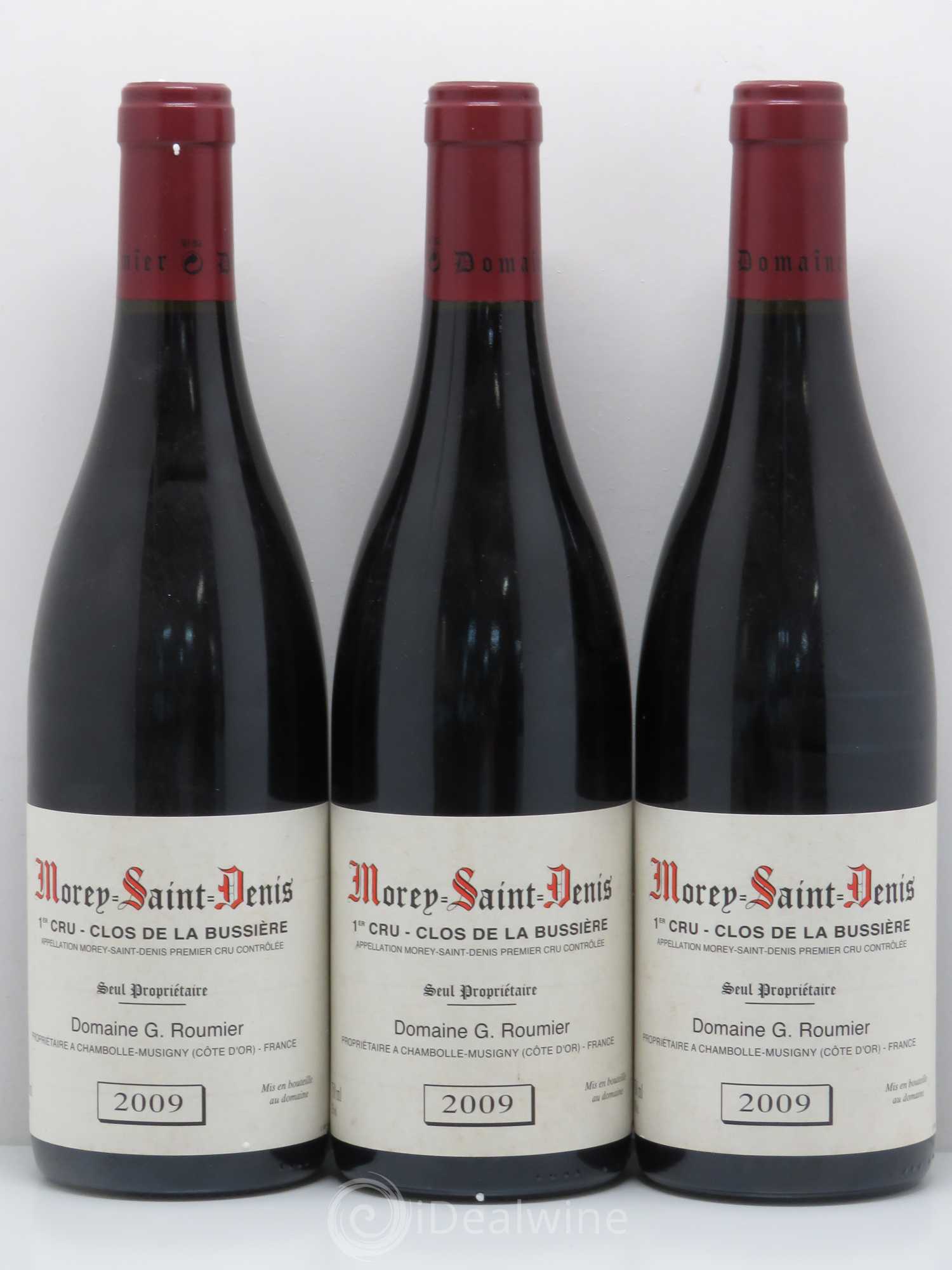 Morey-Saint-Denis 1er Cru Clos de la Bussière Georges Roumier (Domaine) 2009 - Lot de 3 bouteilles - 0