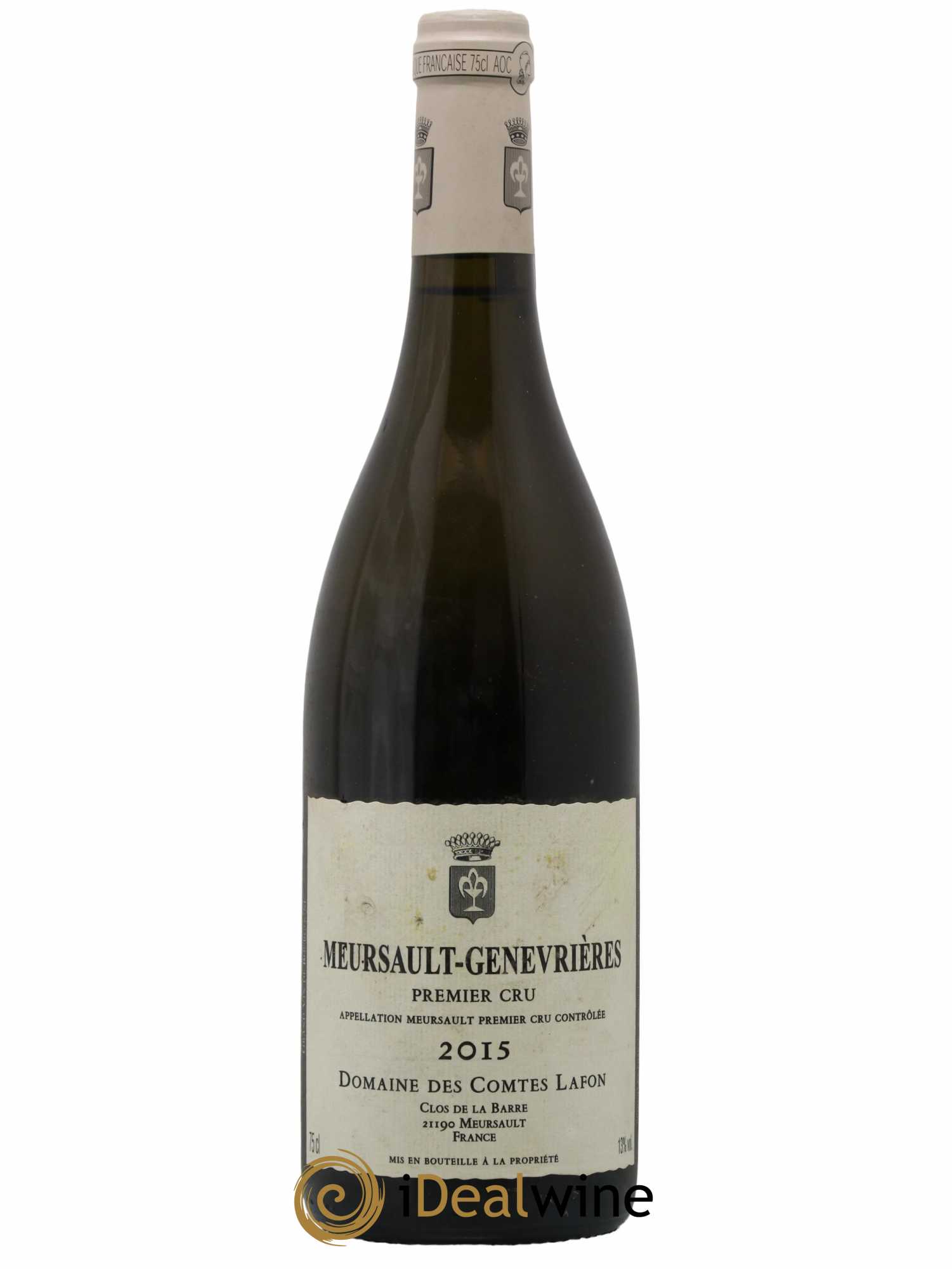 Meursault 1er Cru Genevrières Comtes Lafon (Domaine des) 2015 - Lot de 1 bouteille - 0