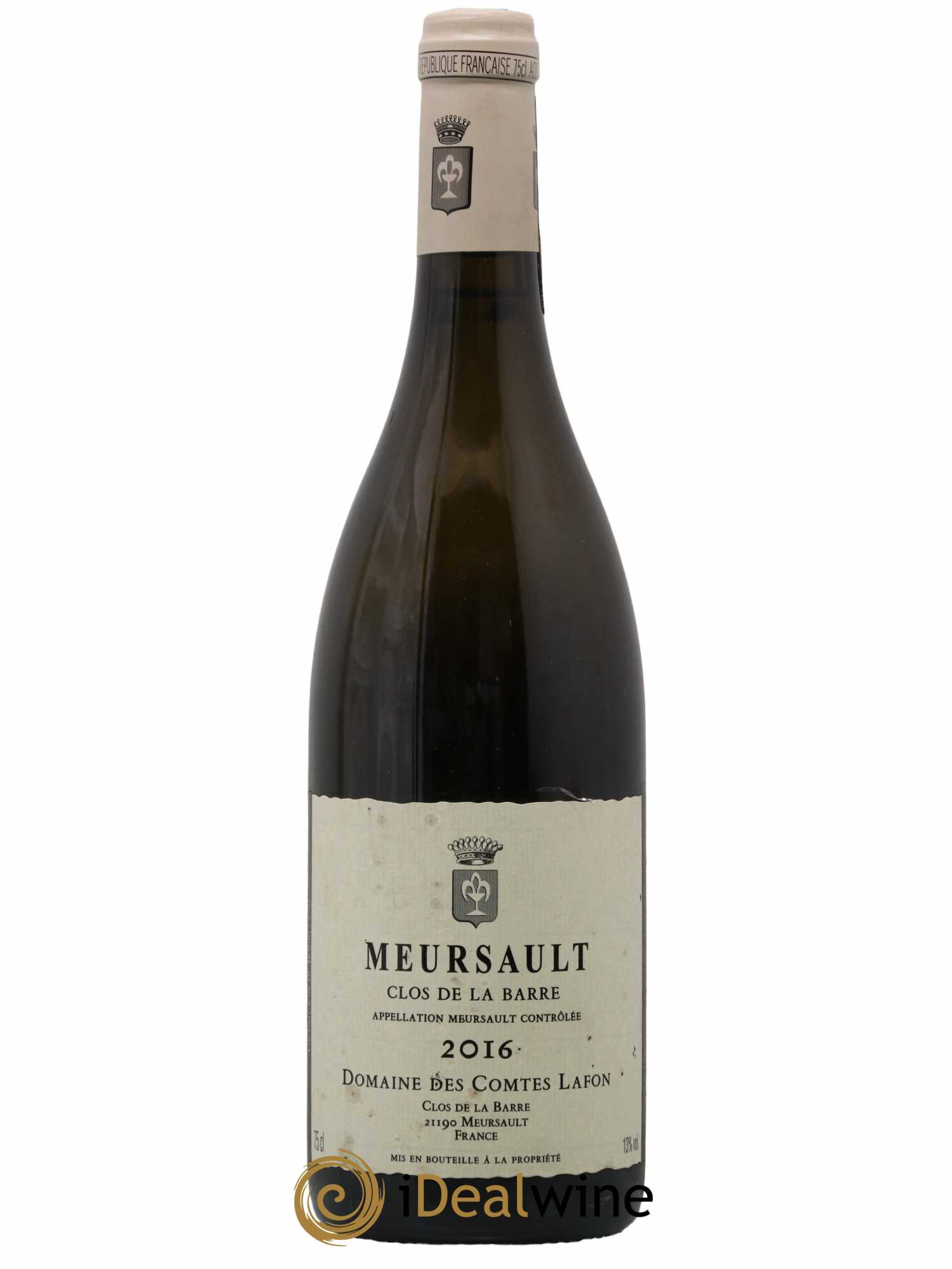 Meursault Clos de la Barre Comtes Lafon (Domaine des) 2016 - Lot de 1 bouteille - 0