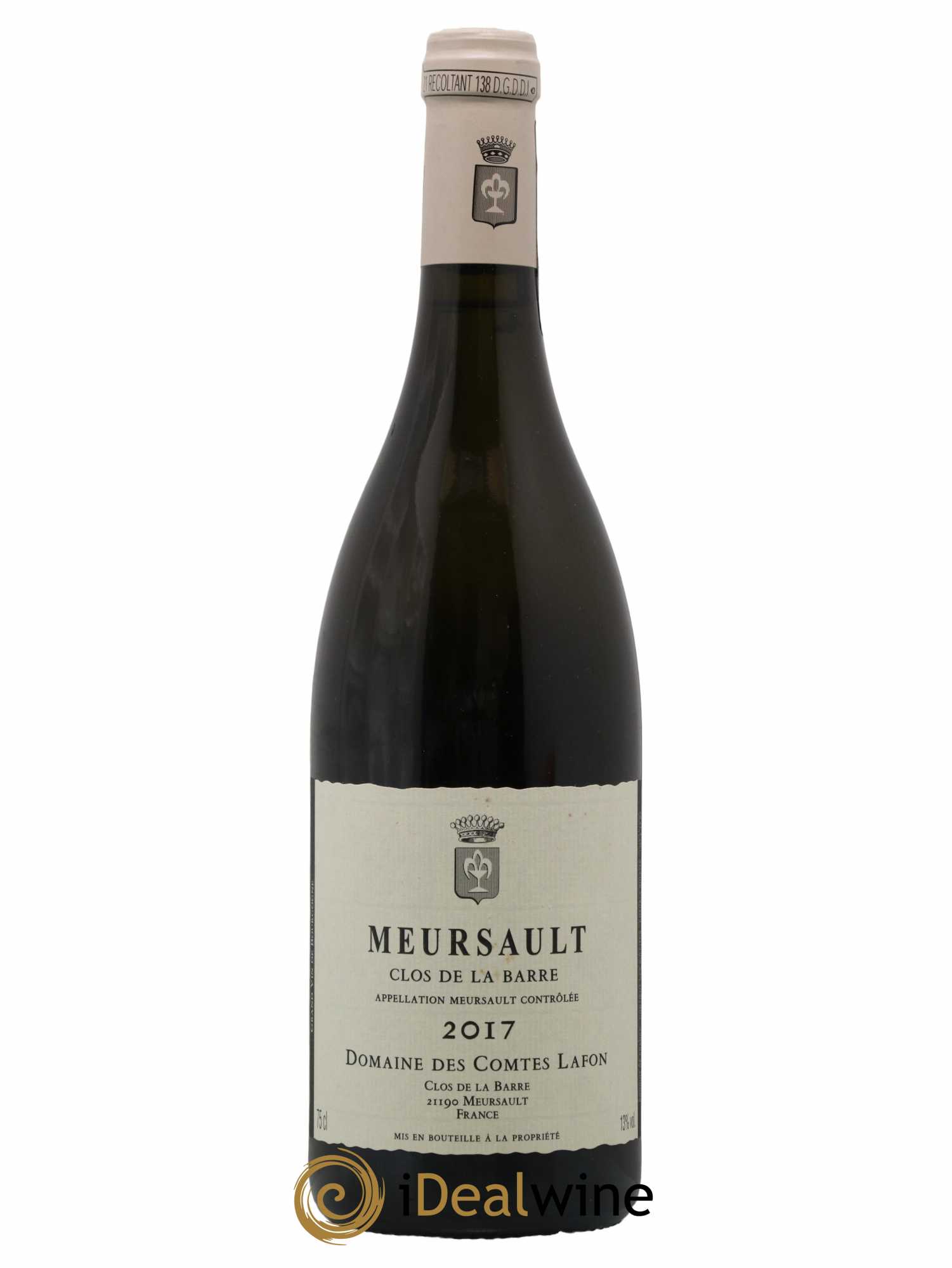 Meursault Clos de la Barre Comtes Lafon (Domaine des) 2017 - Posten von 1 Flasche - 0