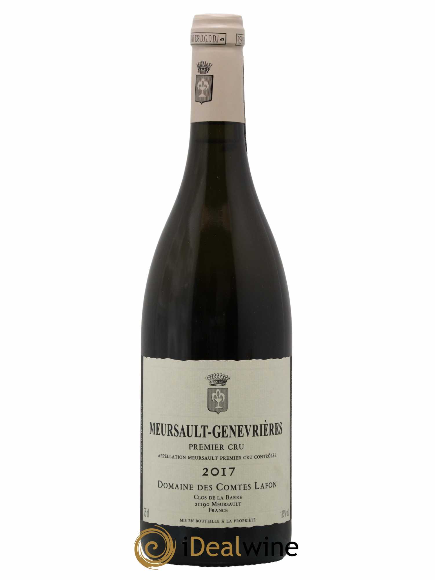 Meursault 1er Cru Genevrières Comtes Lafon (Domaine des) 2017 - Lot de 1 bouteille - 0