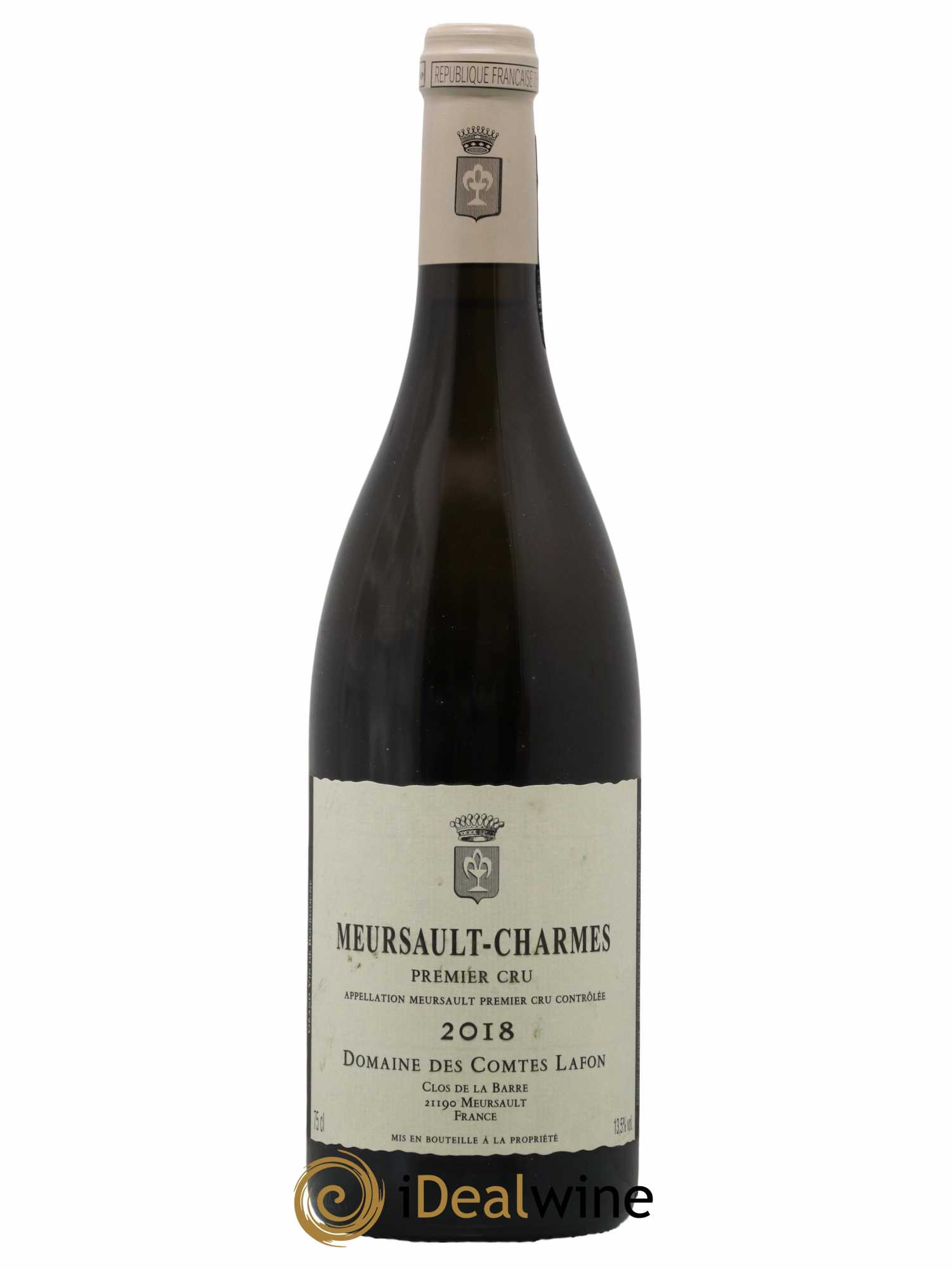 Meursault 1er Cru Charmes Comtes Lafon (Domaine des) 2018 - Lot de 1 bouteille - 0