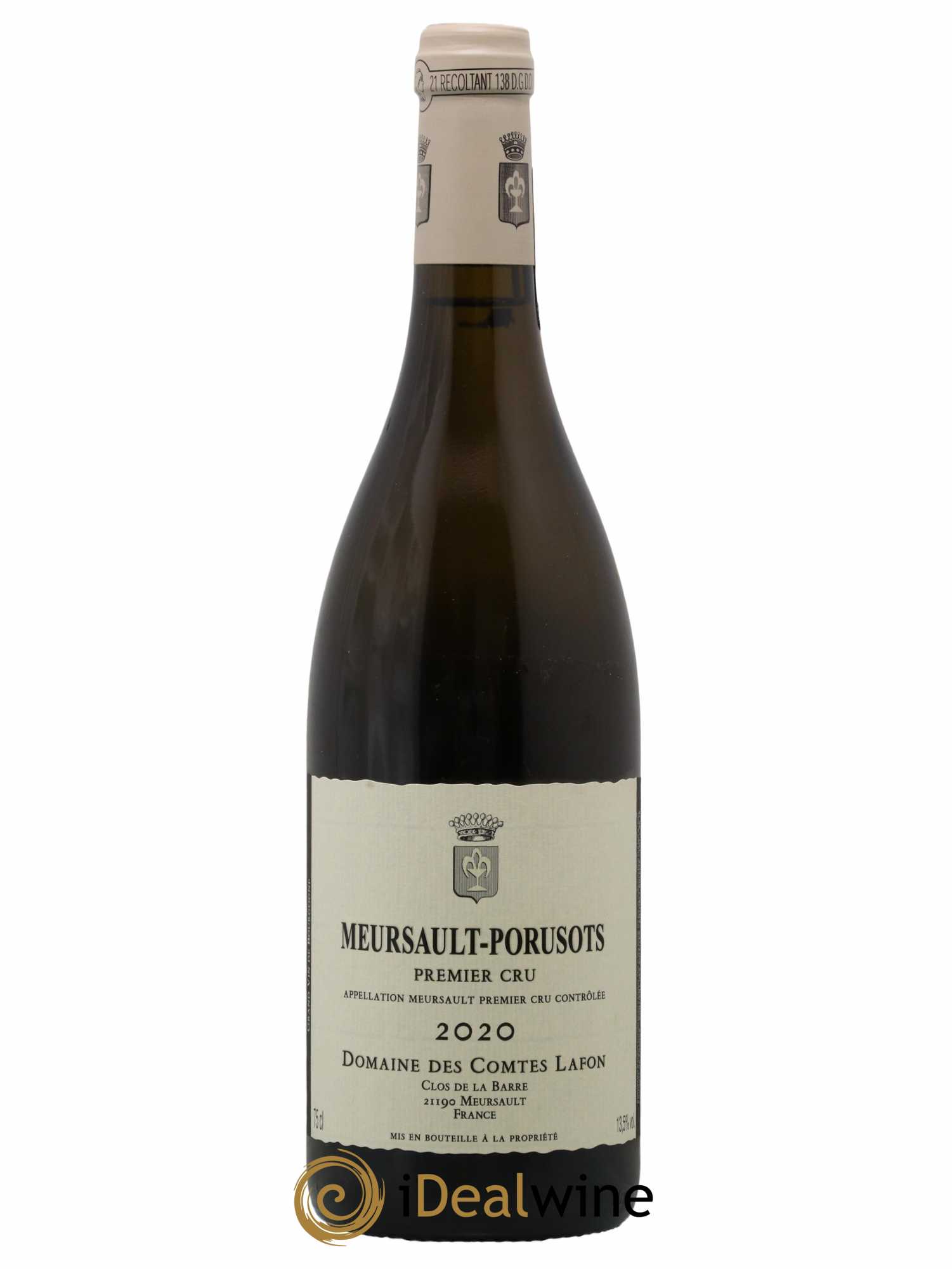 Meursault 1er Cru Porusots Comtes Lafon (Domaine des) 2020 - Posten von 1 Flasche - 0