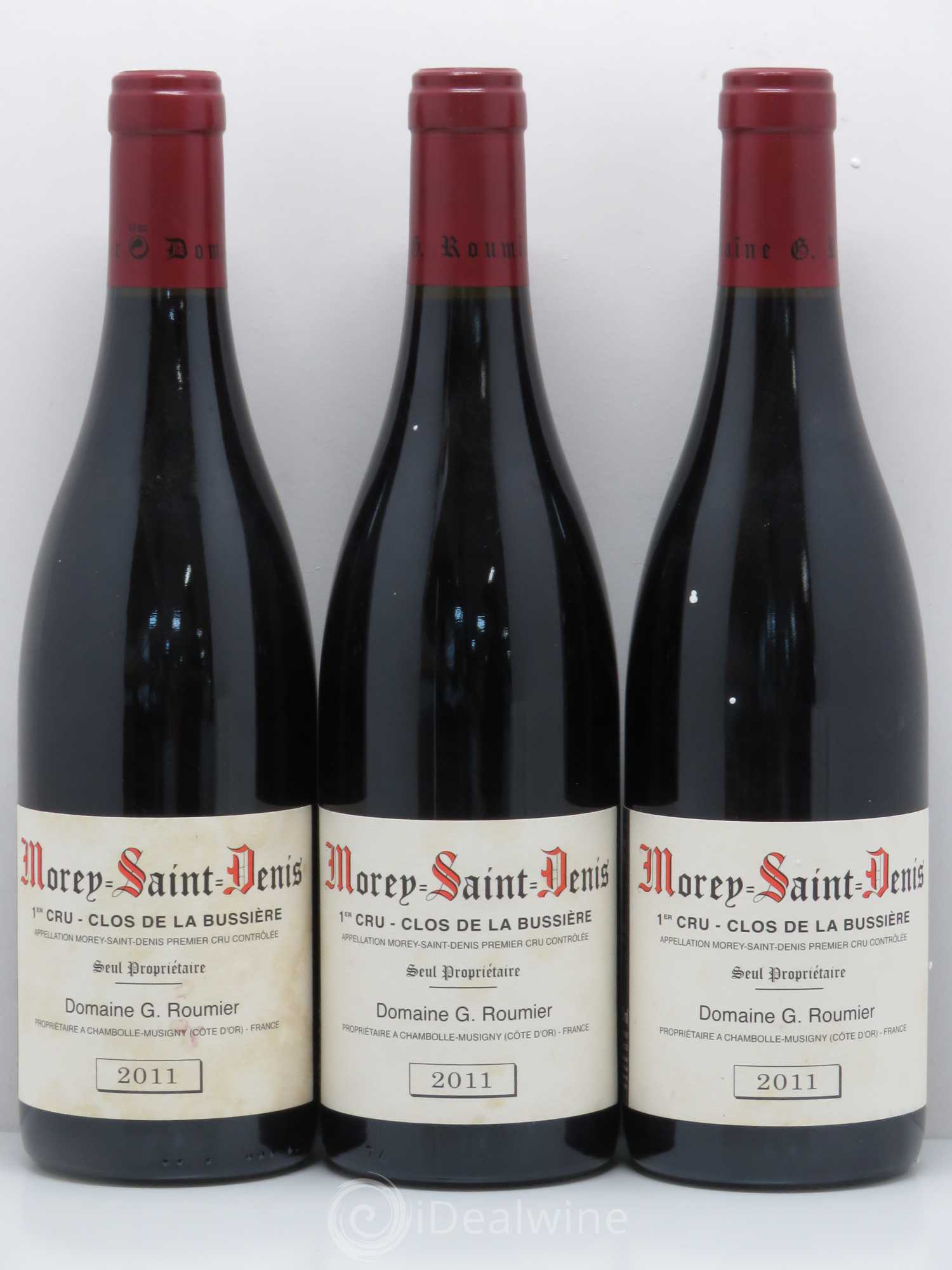 Morey-Saint-Denis 1er Cru Clos de la Bussière Georges Roumier (Domaine) 2011 - Lot de 3 bouteilles - 0