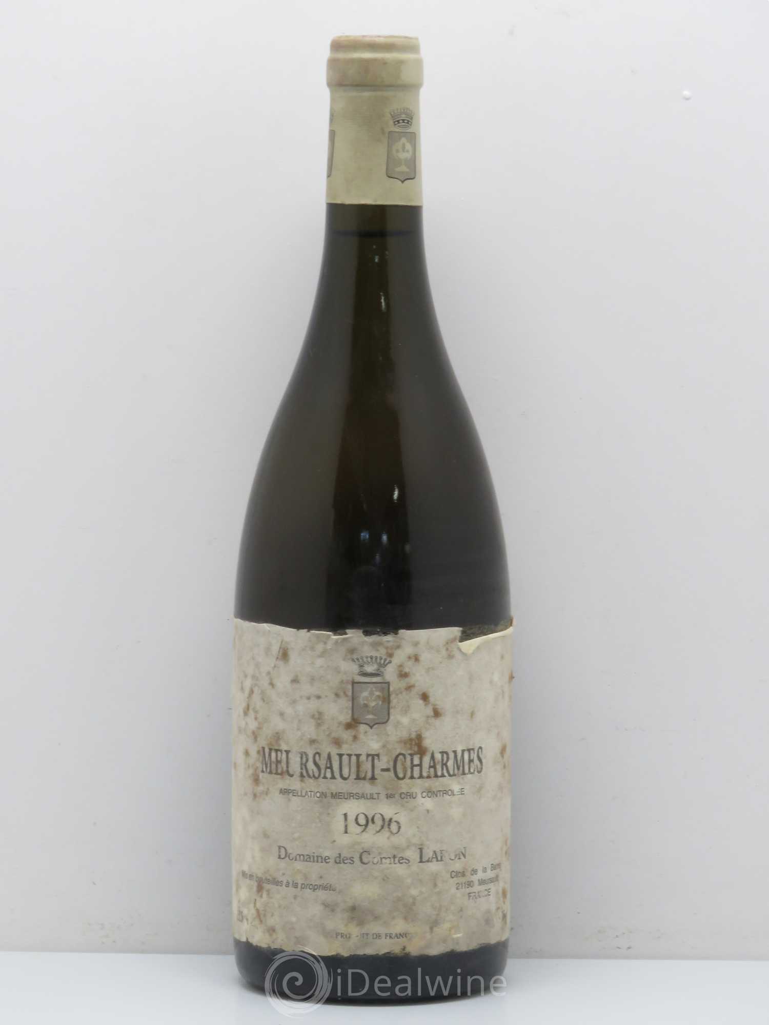 Meursault 1er Cru Charmes Comtes Lafon (Domaine des) 1996 - Lot de 1 bouteille - 0
