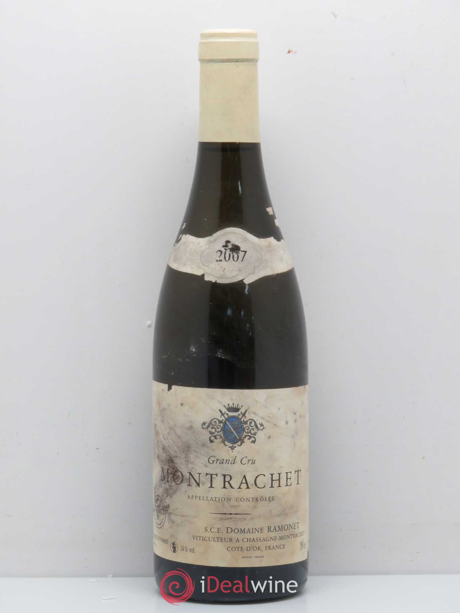 Montrachet Grand Cru Ramonet (Domaine) 2007 - Lot de 1 bouteille - 0